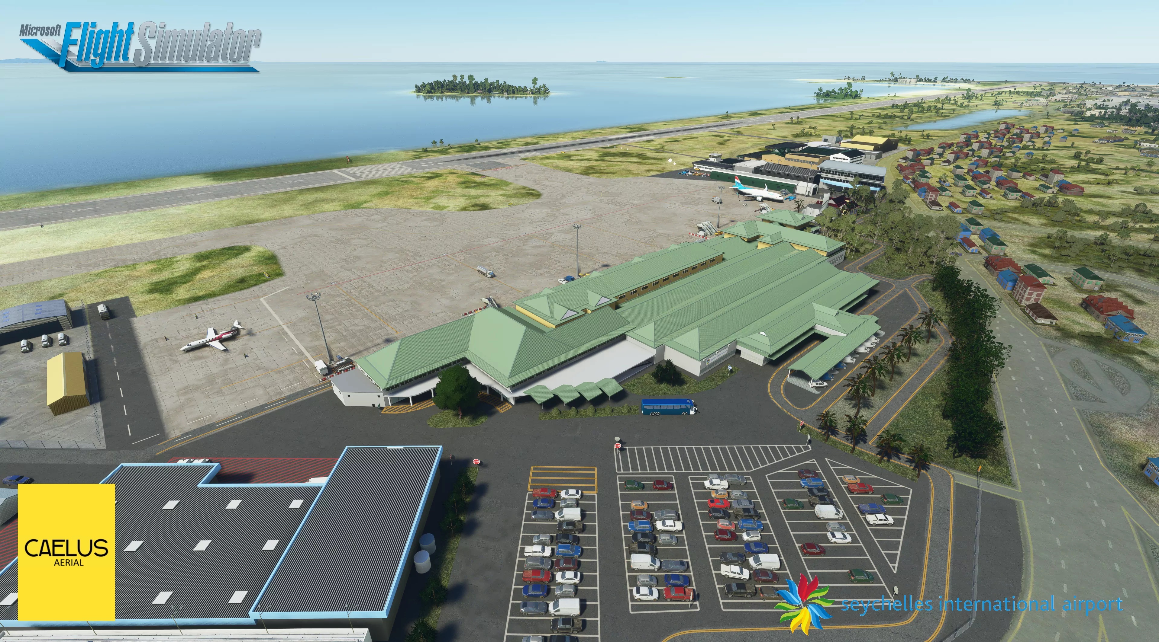 Аэропорт FSIA ( Викторя, Сейшельские острова )