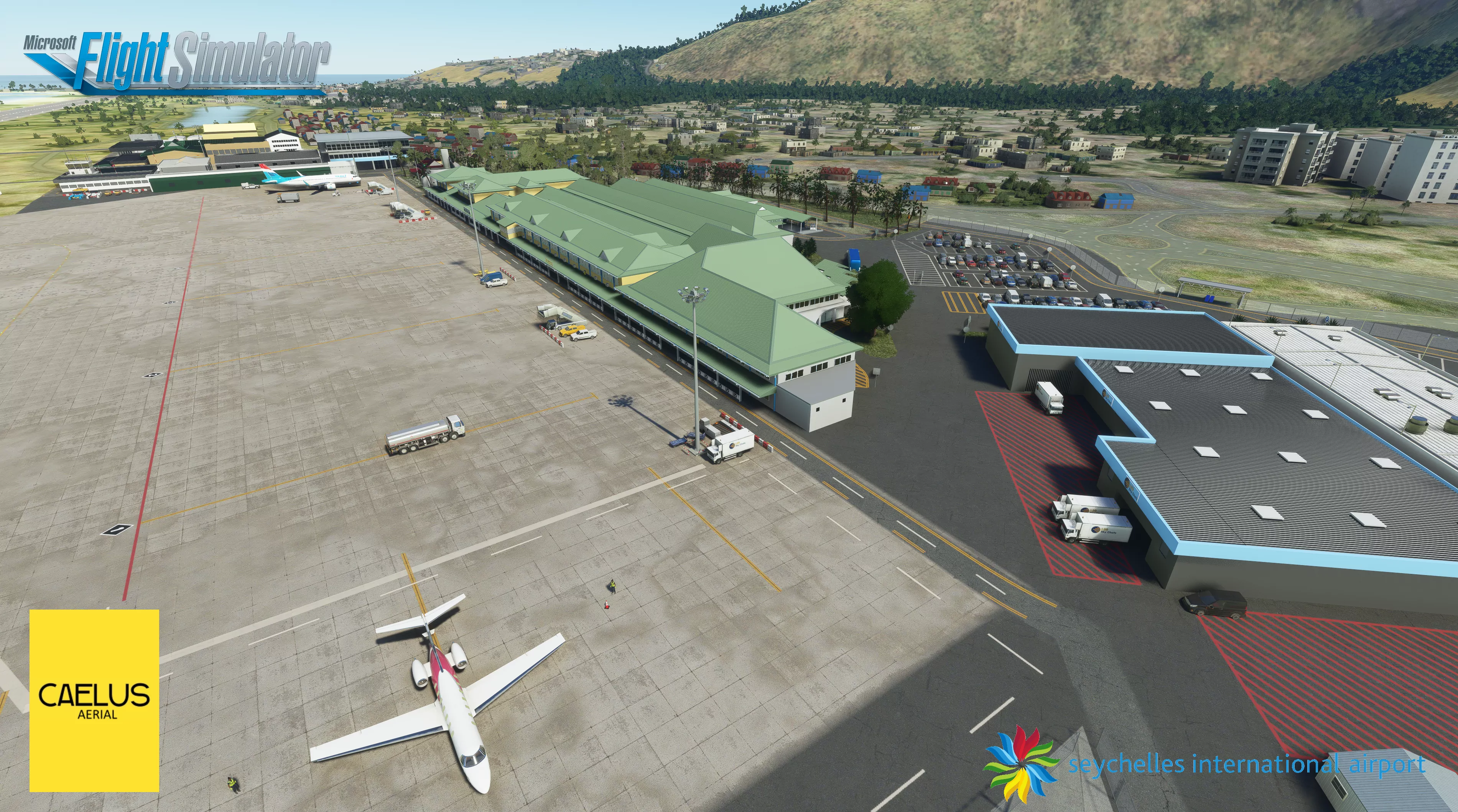 Аэропорт FSIA ( Викторя, Сейшельские острова )