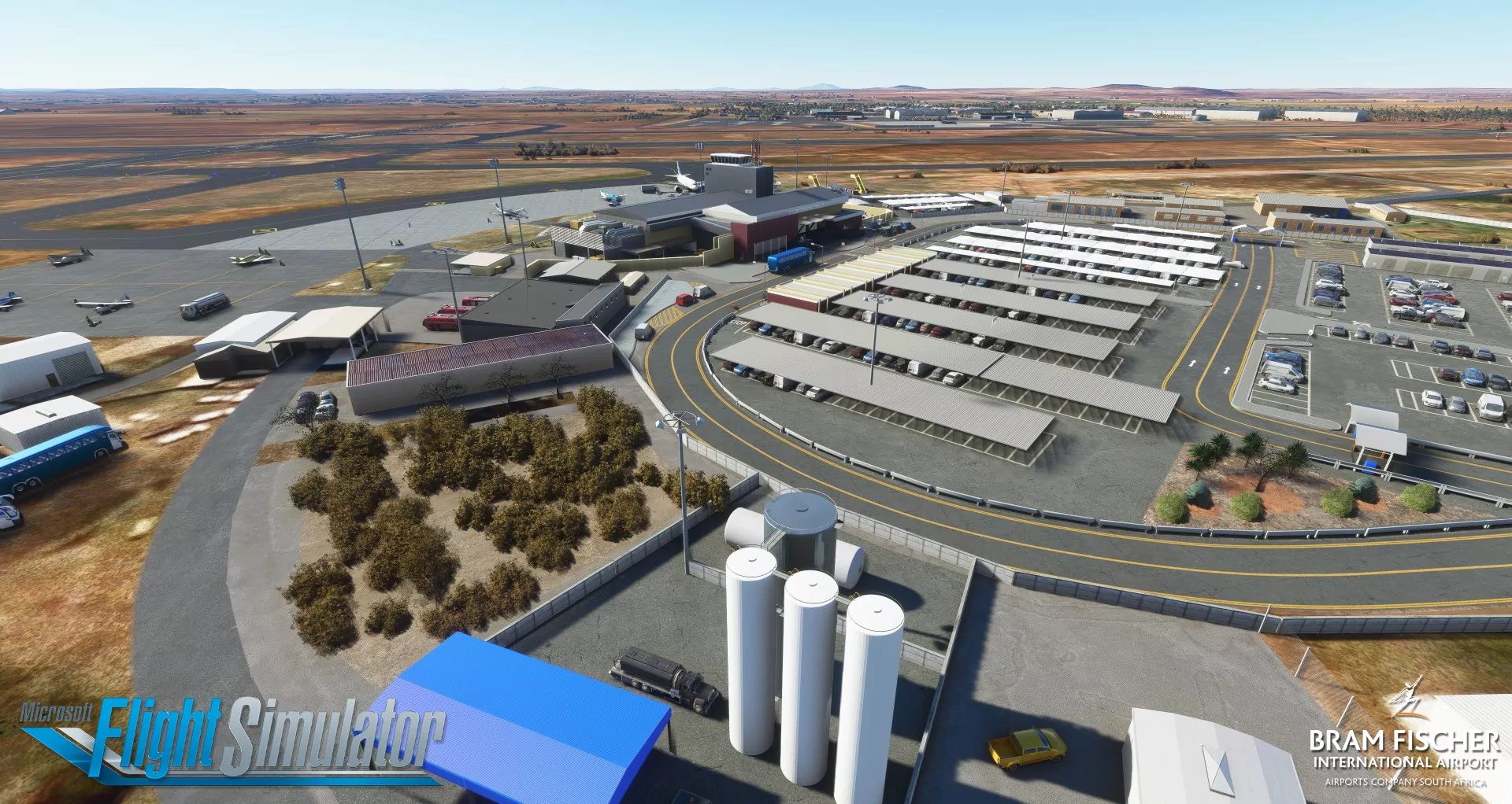 Аэропорт FABL ( Блумфонтейн, ЮАР )