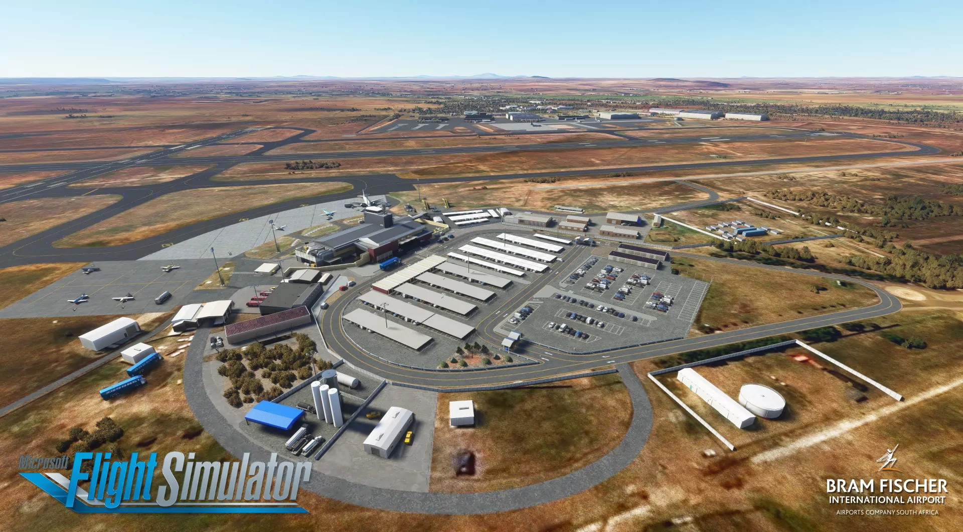 Аэропорт FABL ( Блумфонтейн, ЮАР )