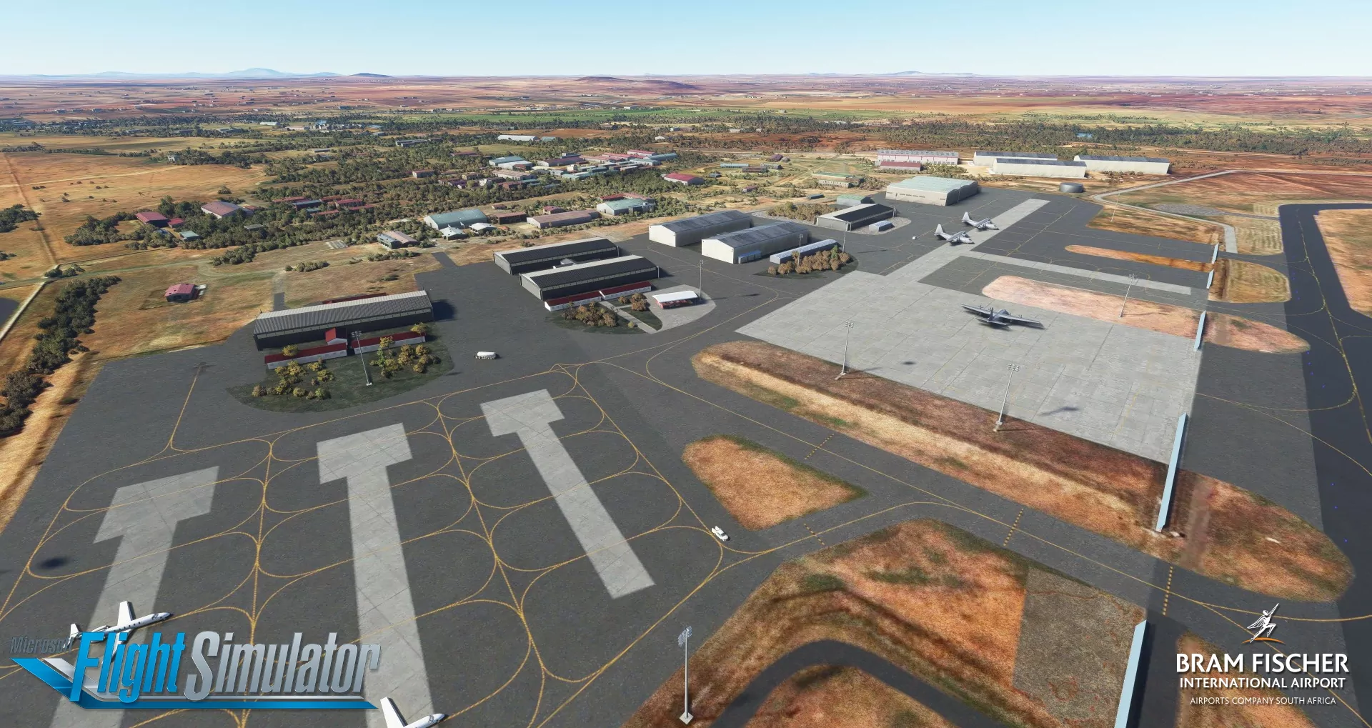 Аэропорт FABL ( Блумфонтейн, ЮАР )