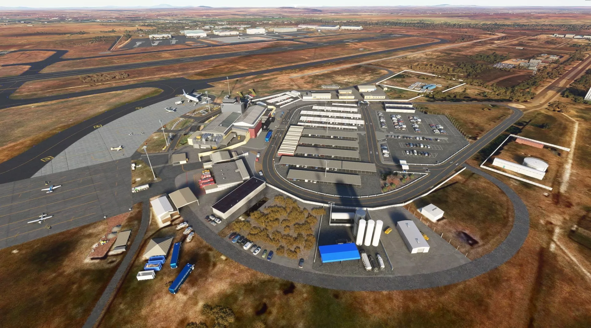 Аэропорт FABL ( Блумфонтейн, ЮАР )