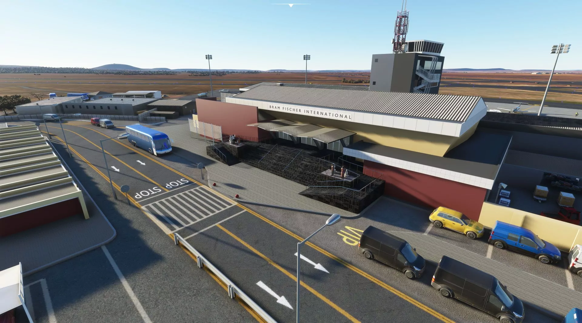 Аэропорт FABL ( Блумфонтейн, ЮАР )