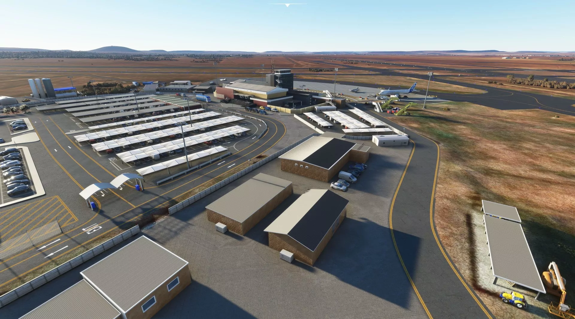 Аэропорт FABL ( Блумфонтейн, ЮАР )