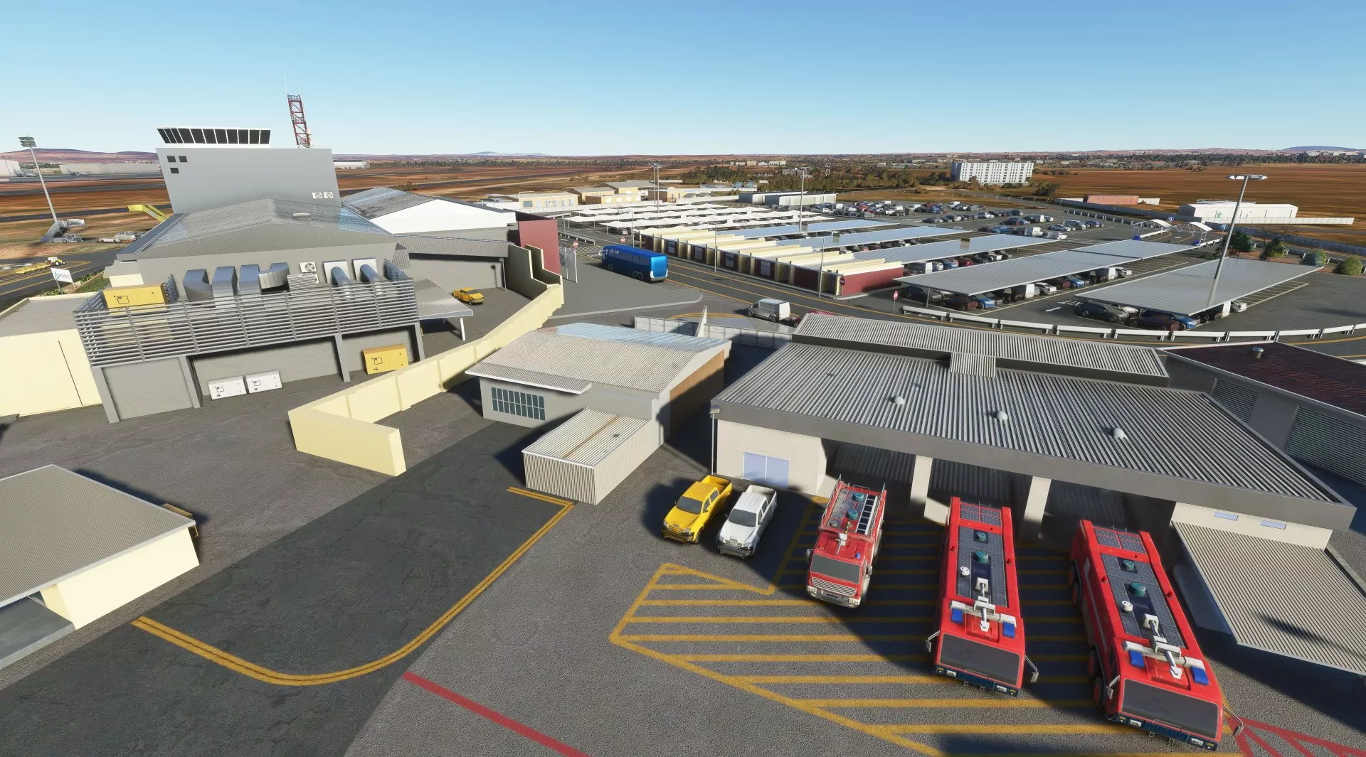 Аэропорт FABL ( Блумфонтейн, ЮАР )