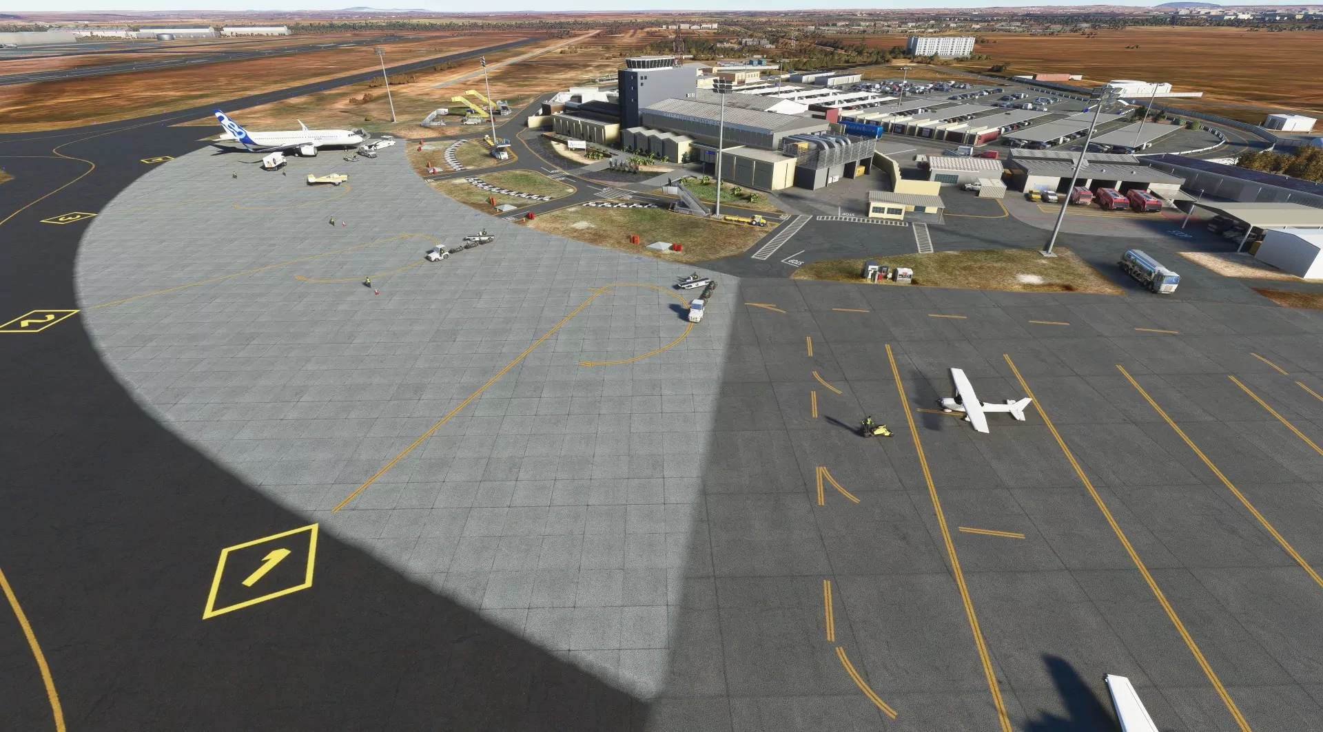 Аэропорт FABL ( Блумфонтейн, ЮАР )