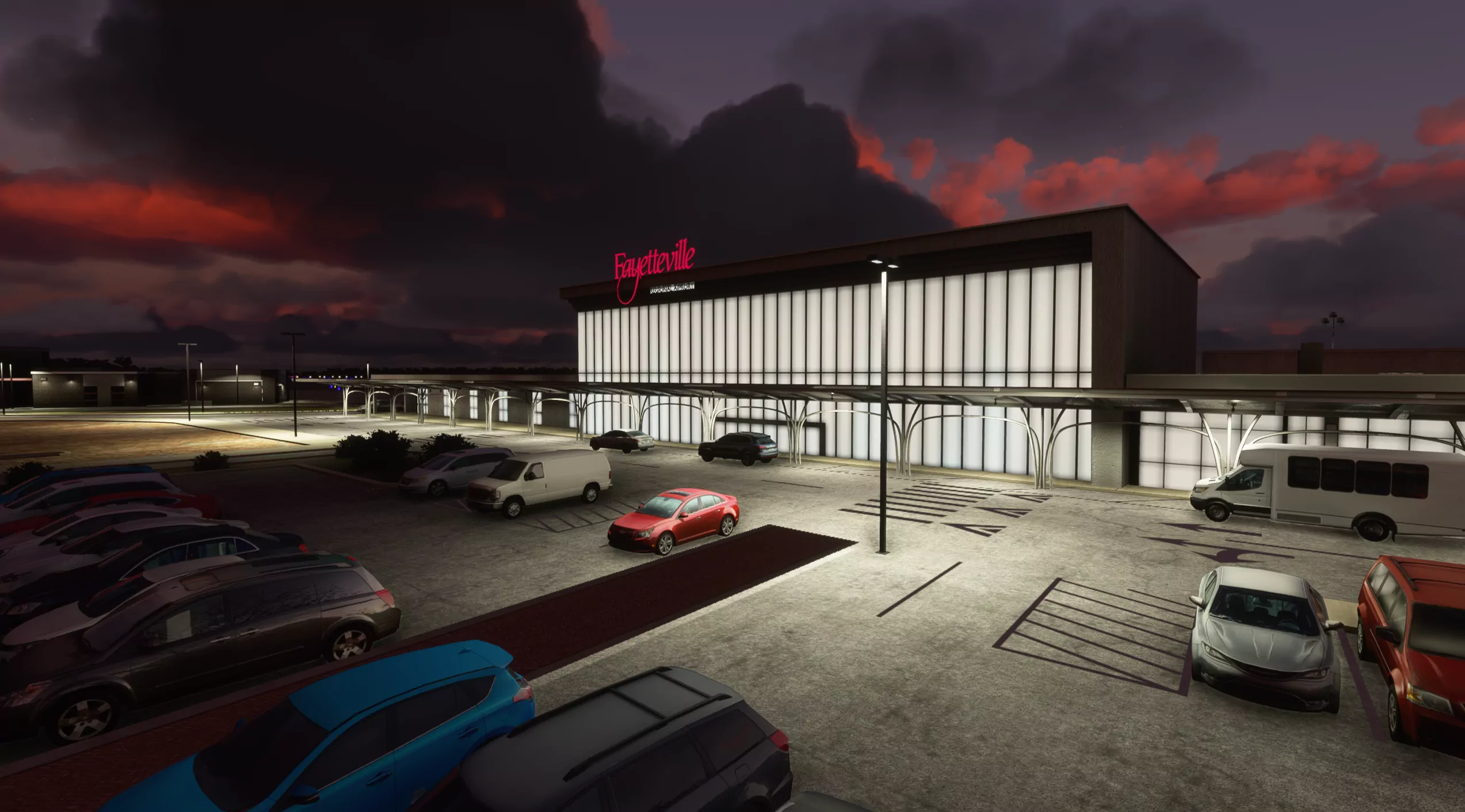 Аэропорт KFAY ( Фейетвилл, США )