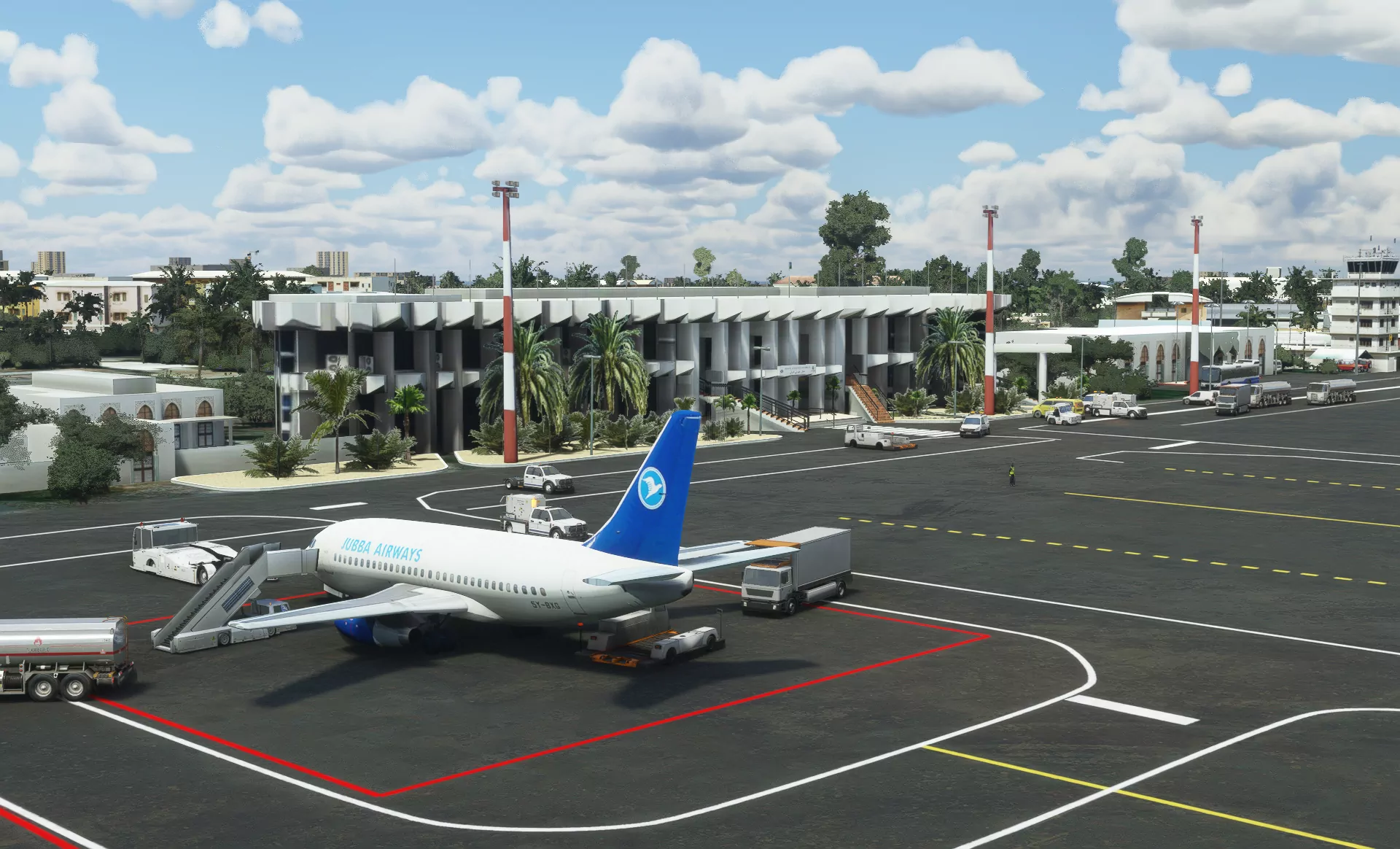 Аэропорт HDAM ( Амбули, Джибути )