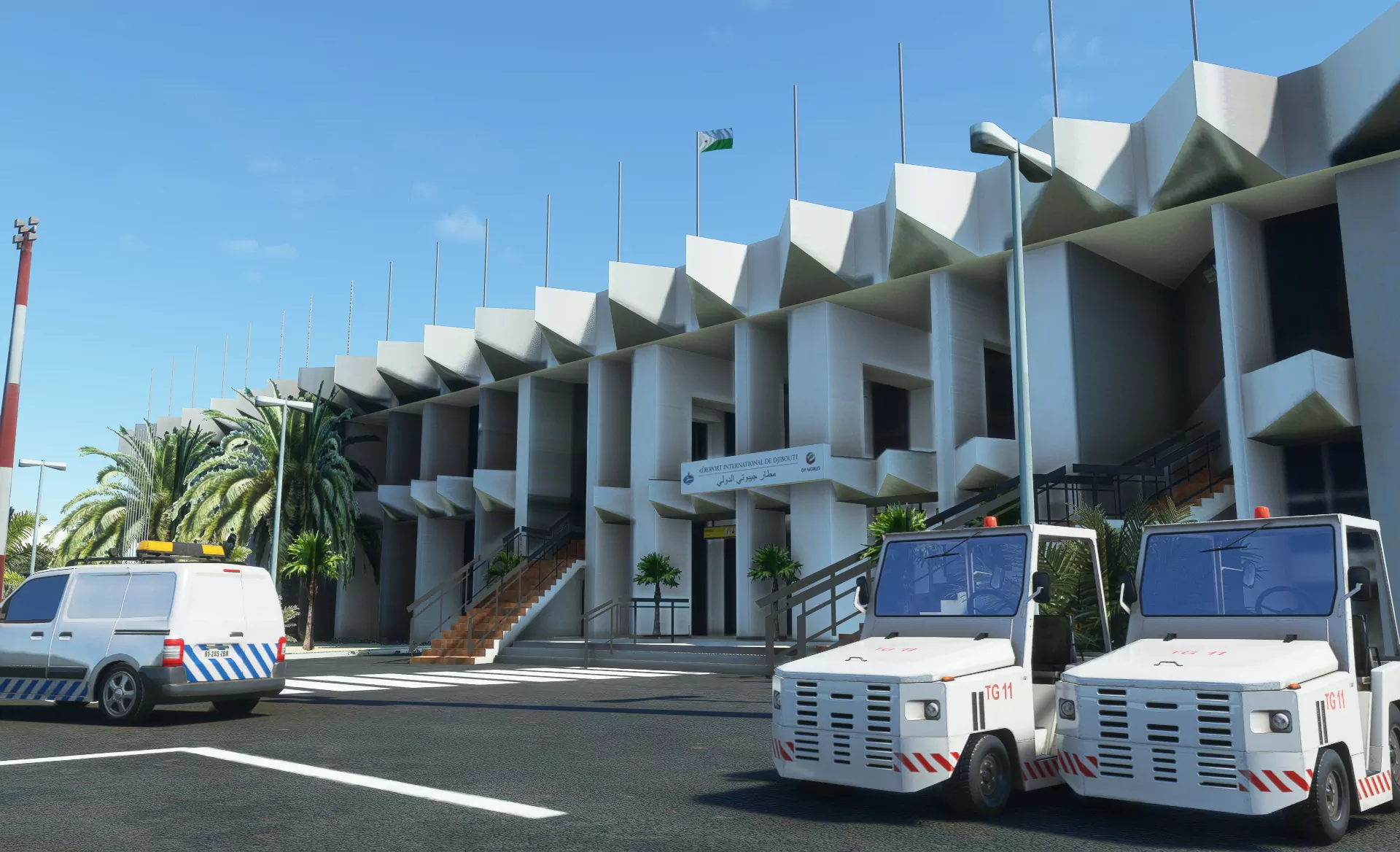 Аэропорт HDAM ( Амбули, Джибути )