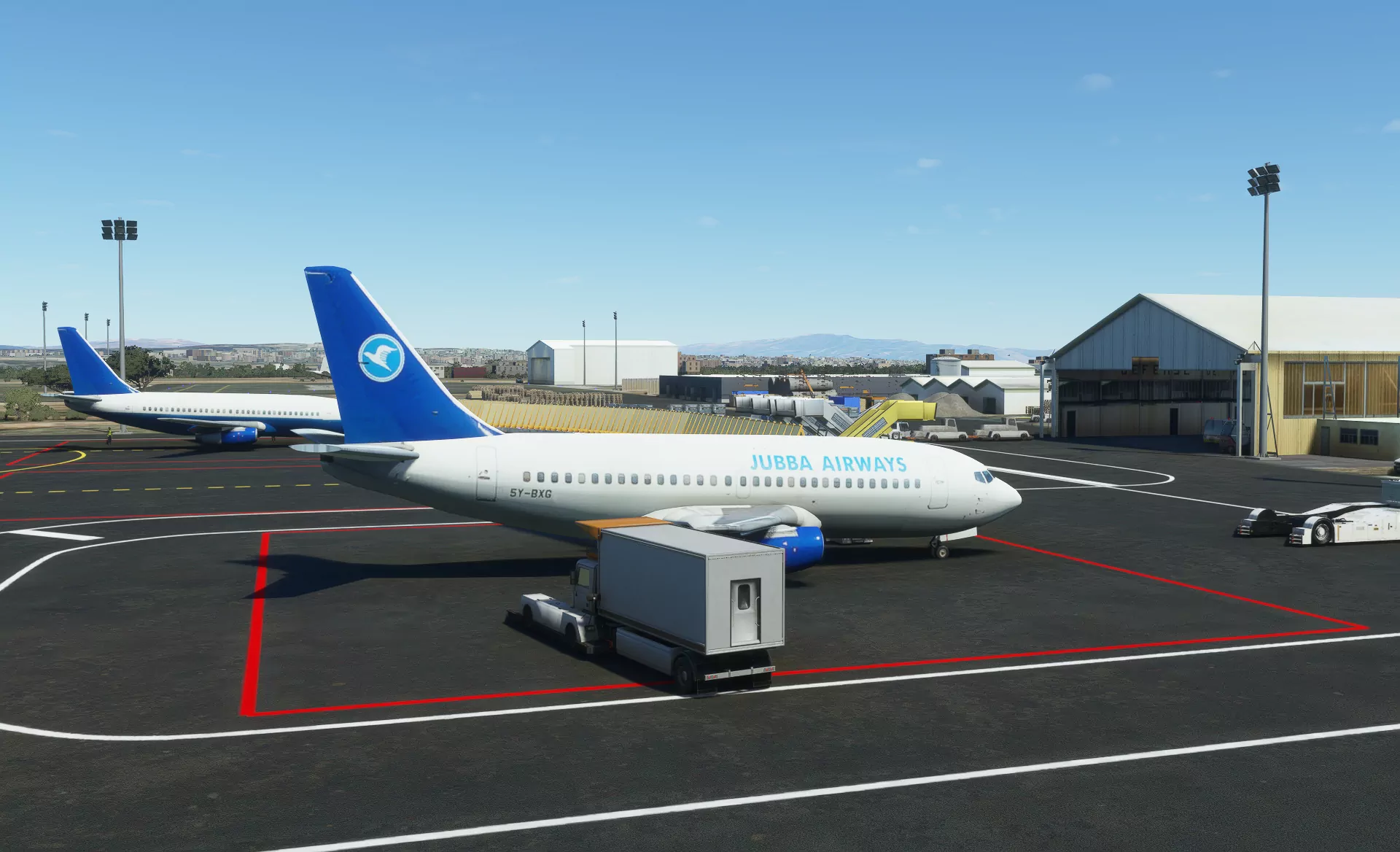 Аэропорт HDAM ( Амбули, Джибути )