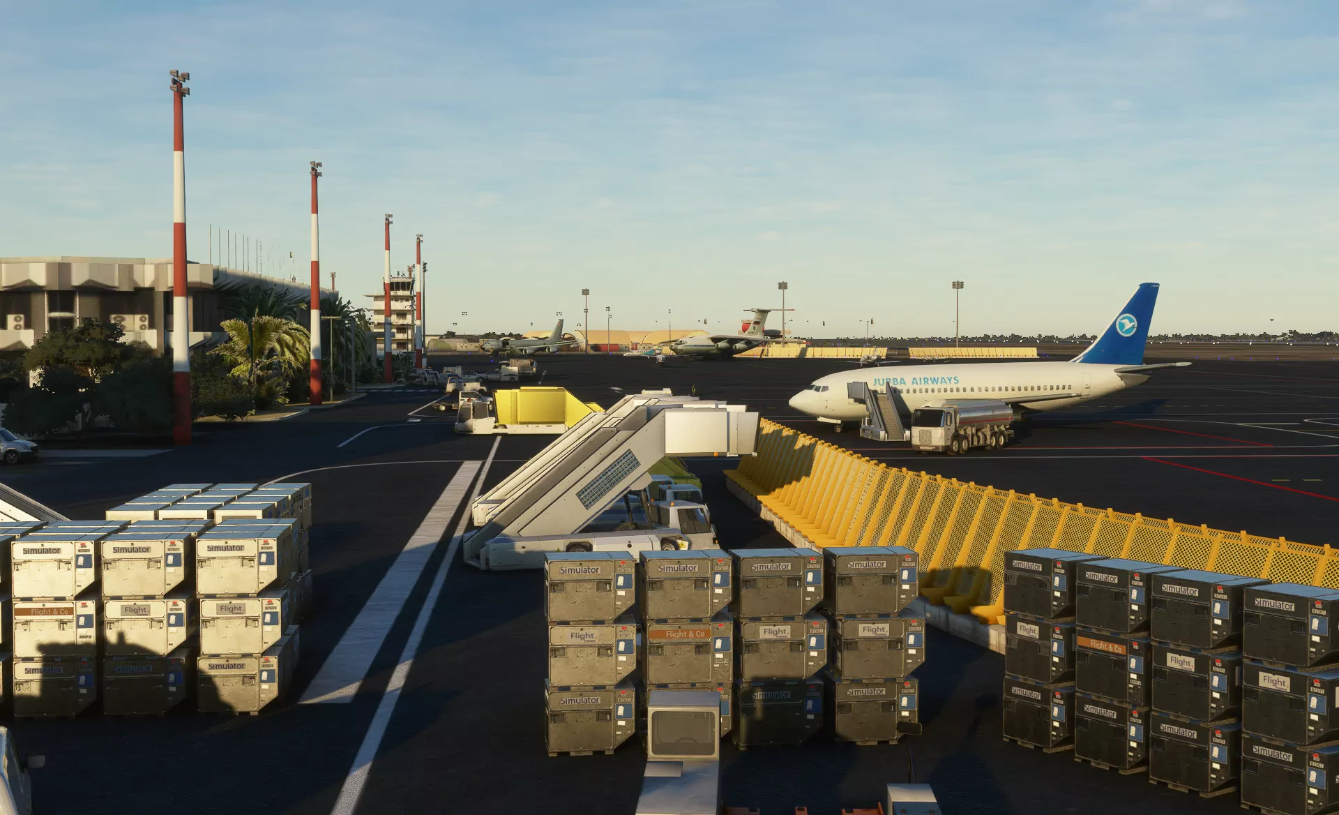 Аэропорт HDAM ( Амбули, Джибути )