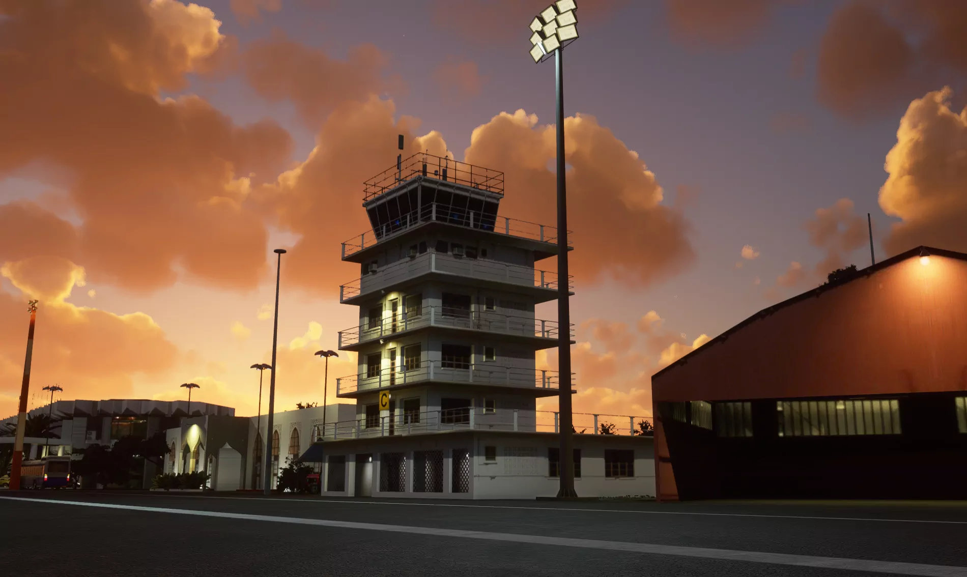 Аэропорт HDAM ( Амбули, Джибути )