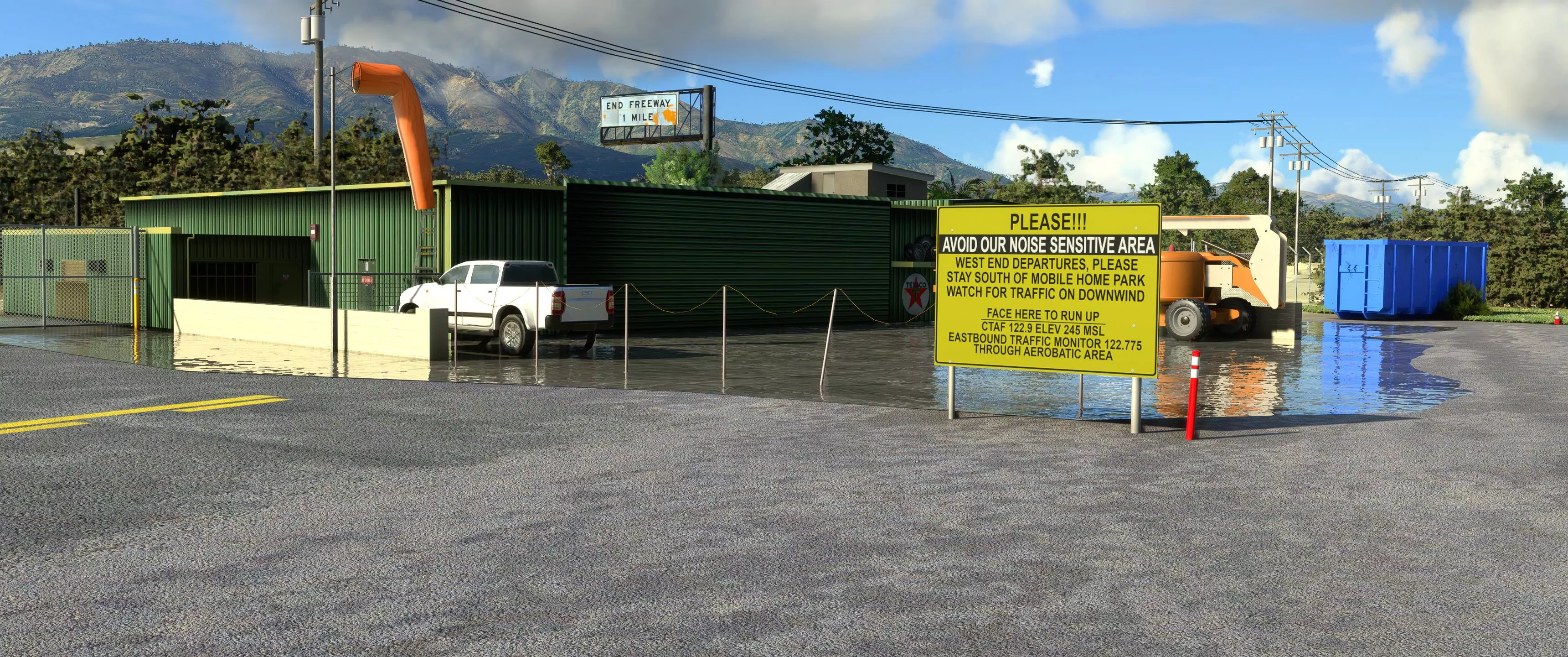 Аэропорт KSZP ( Санта Пола, США )