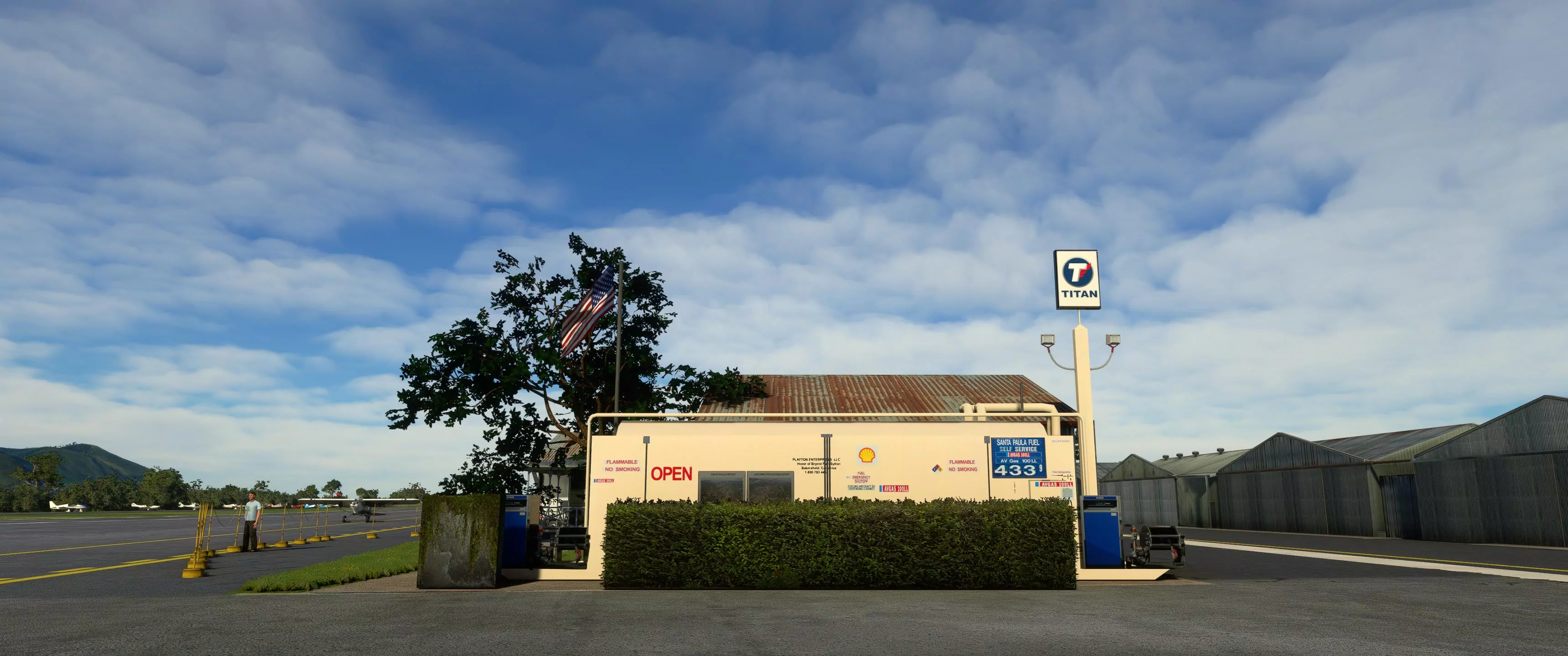 Аэропорт KSZP ( Санта Пола, США )