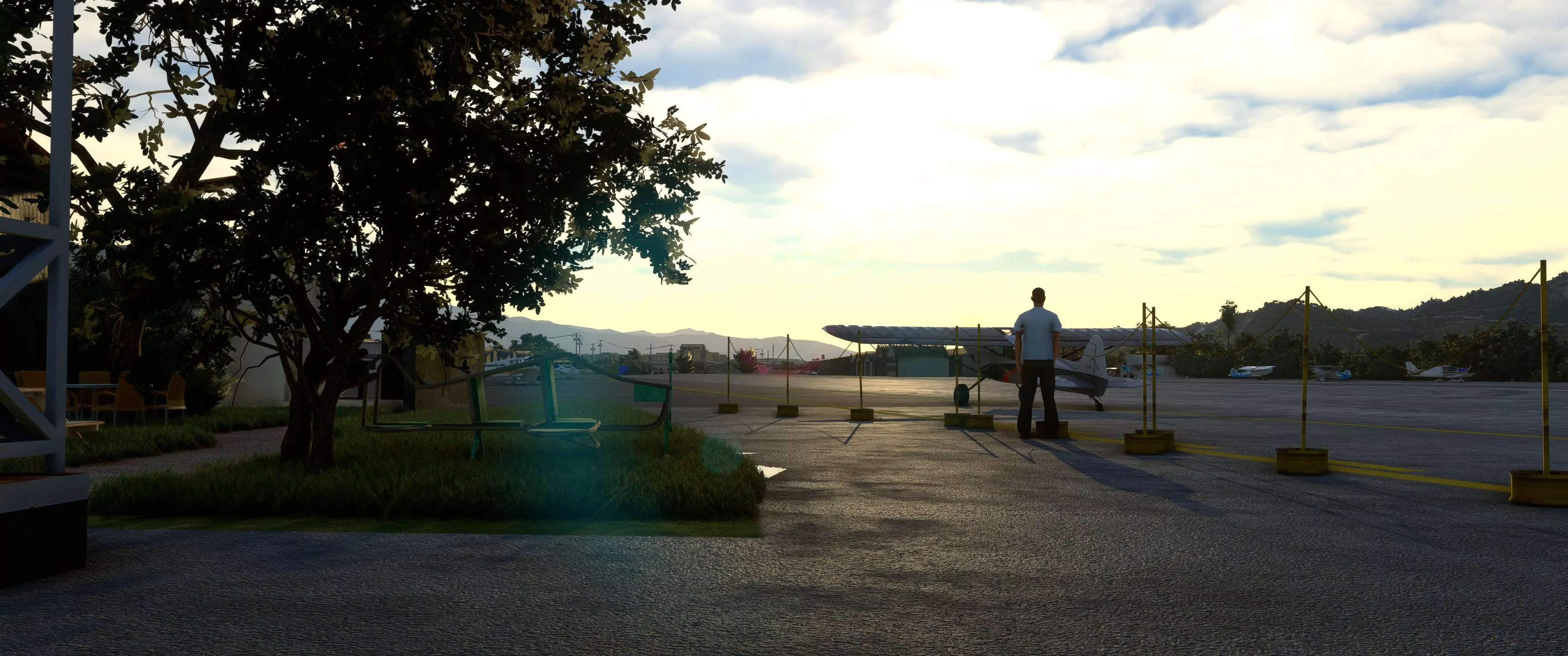 Аэропорт KSZP ( Санта Пола, США )