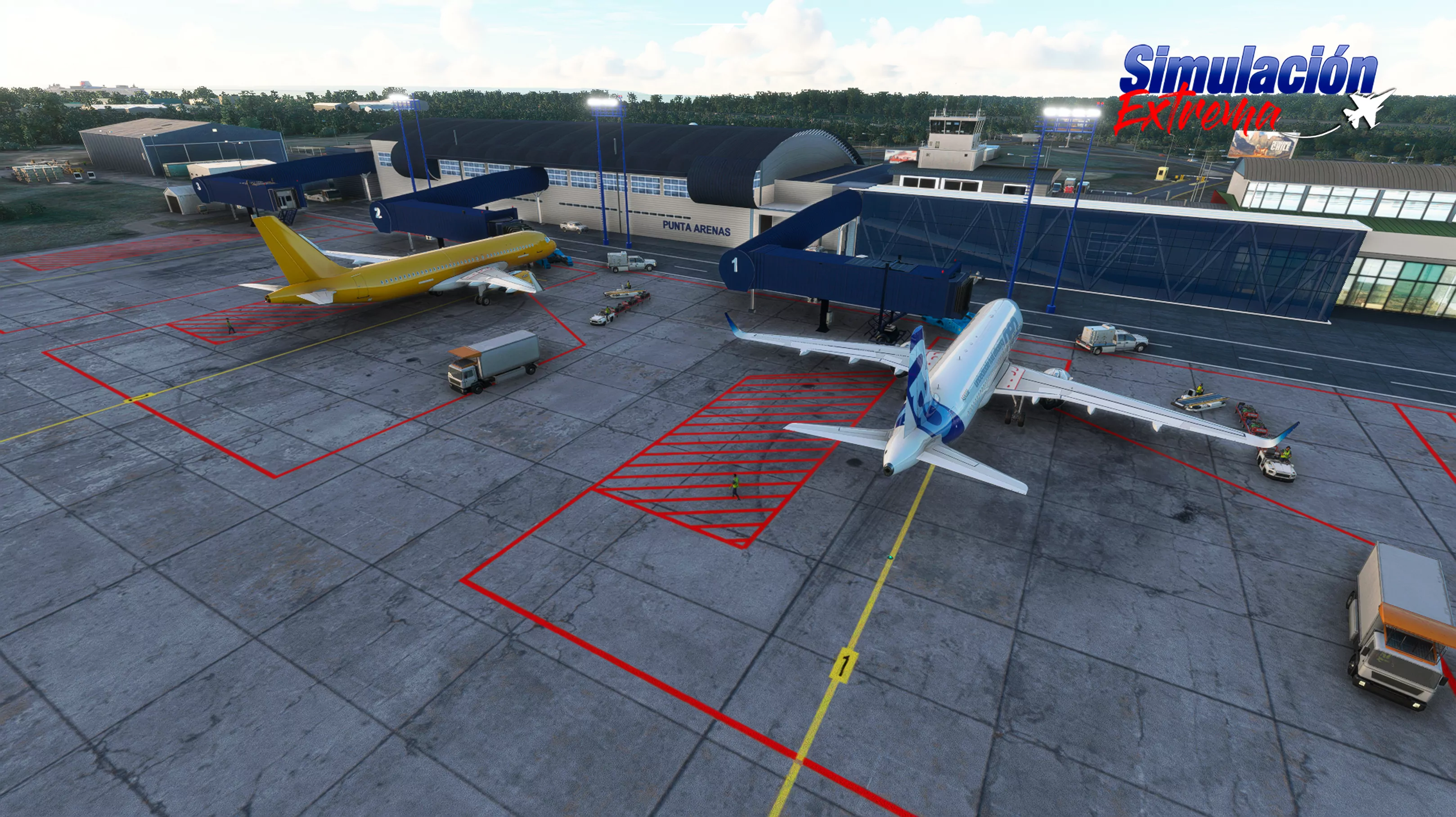 Аэропорт SCCI ( Пунта-Аренас, Чили )