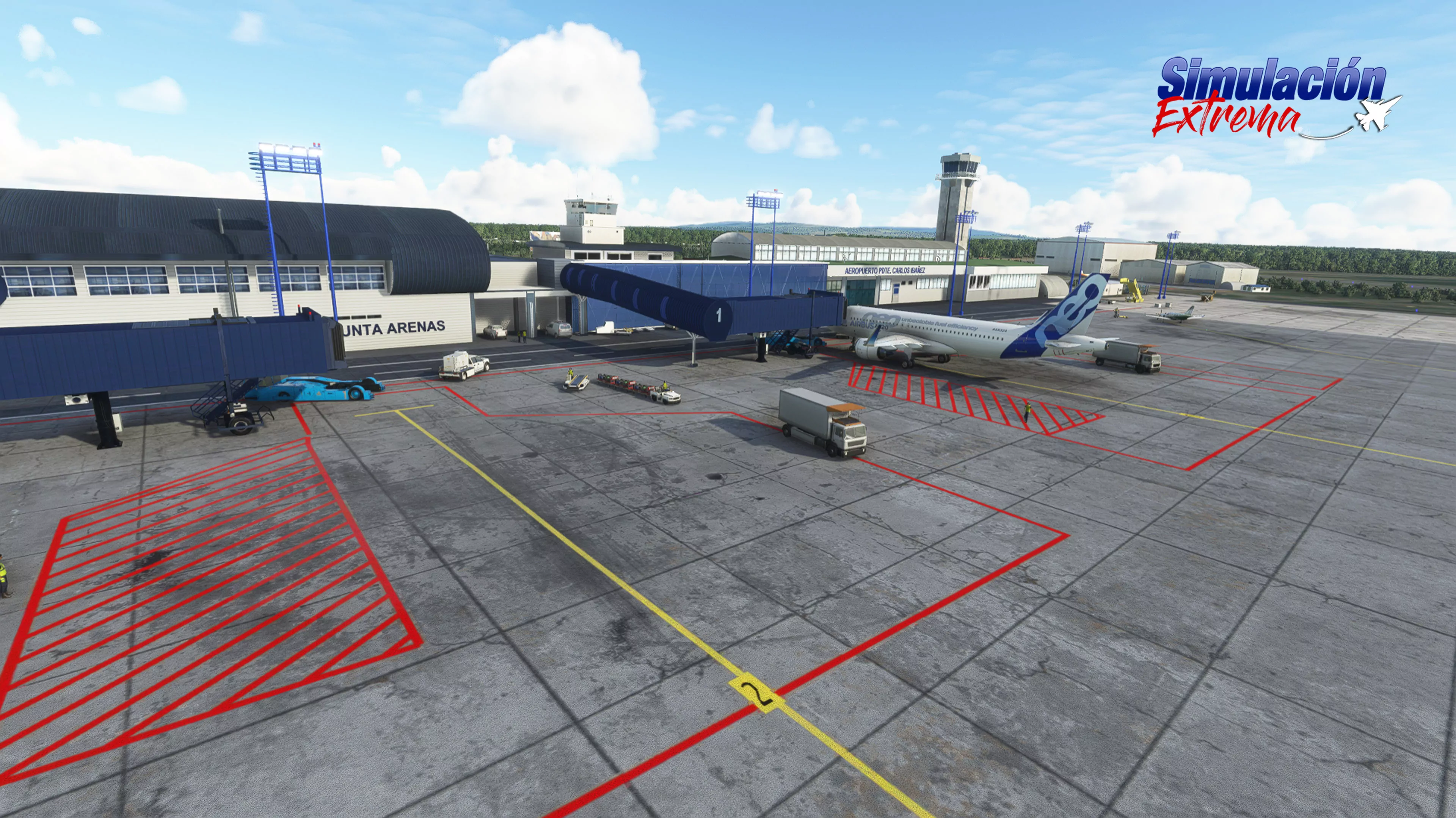 Аэропорт SCCI ( Пунта-Аренас, Чили )