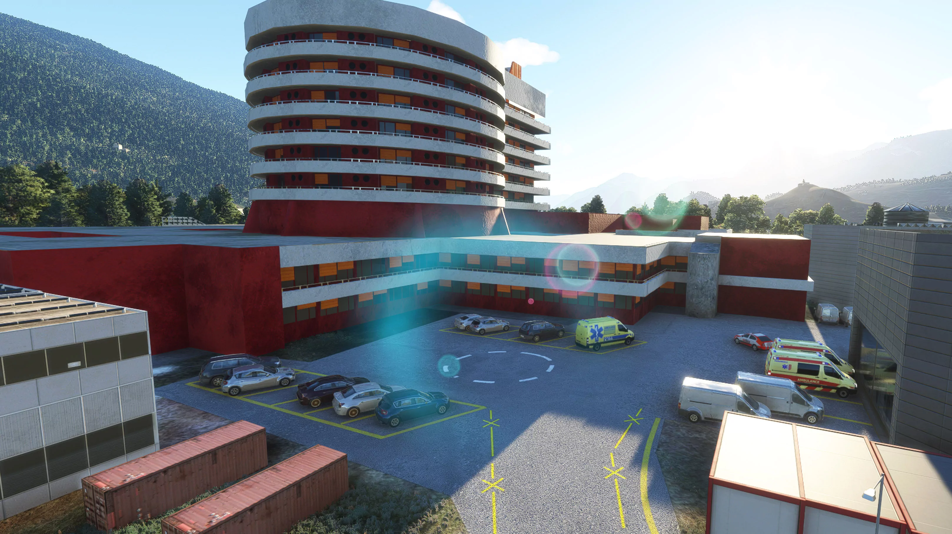 Вертодром LSHS ( Сьон, Швейцария )