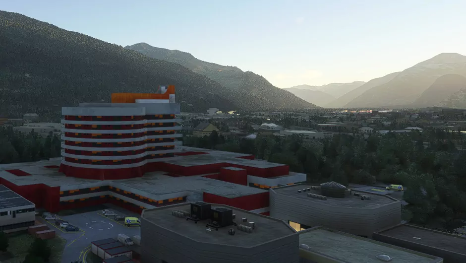 Вертодром LSHS ( Сьон, Швейцария )