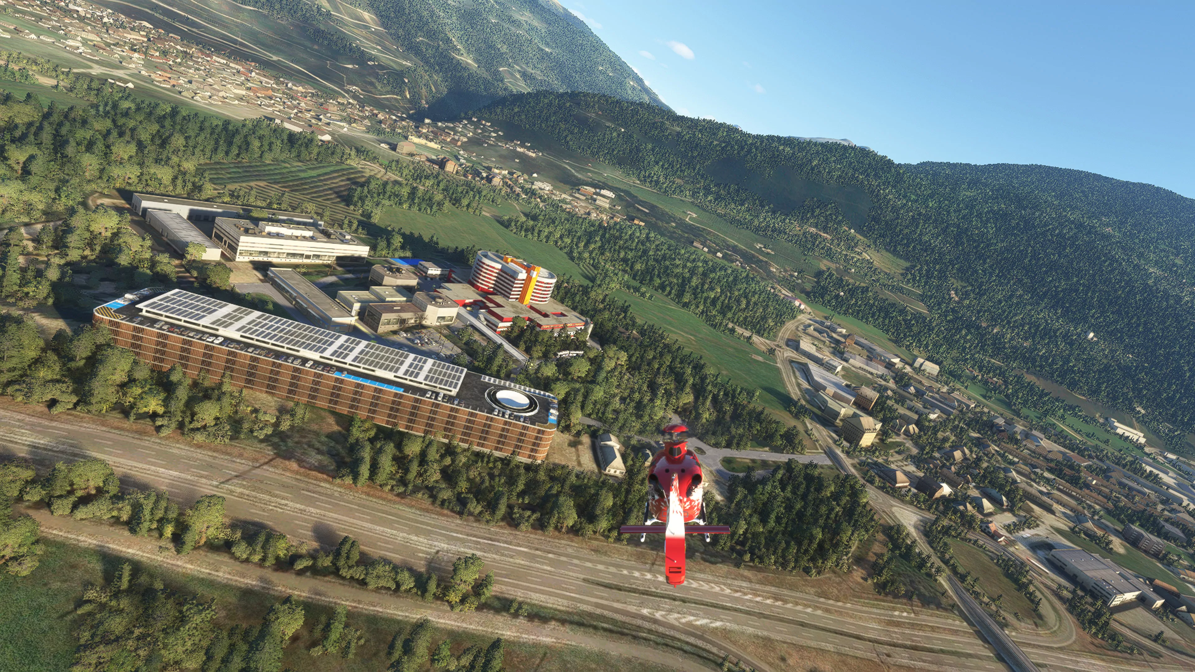 Вертодром LSHS ( Сьон, Швейцария )