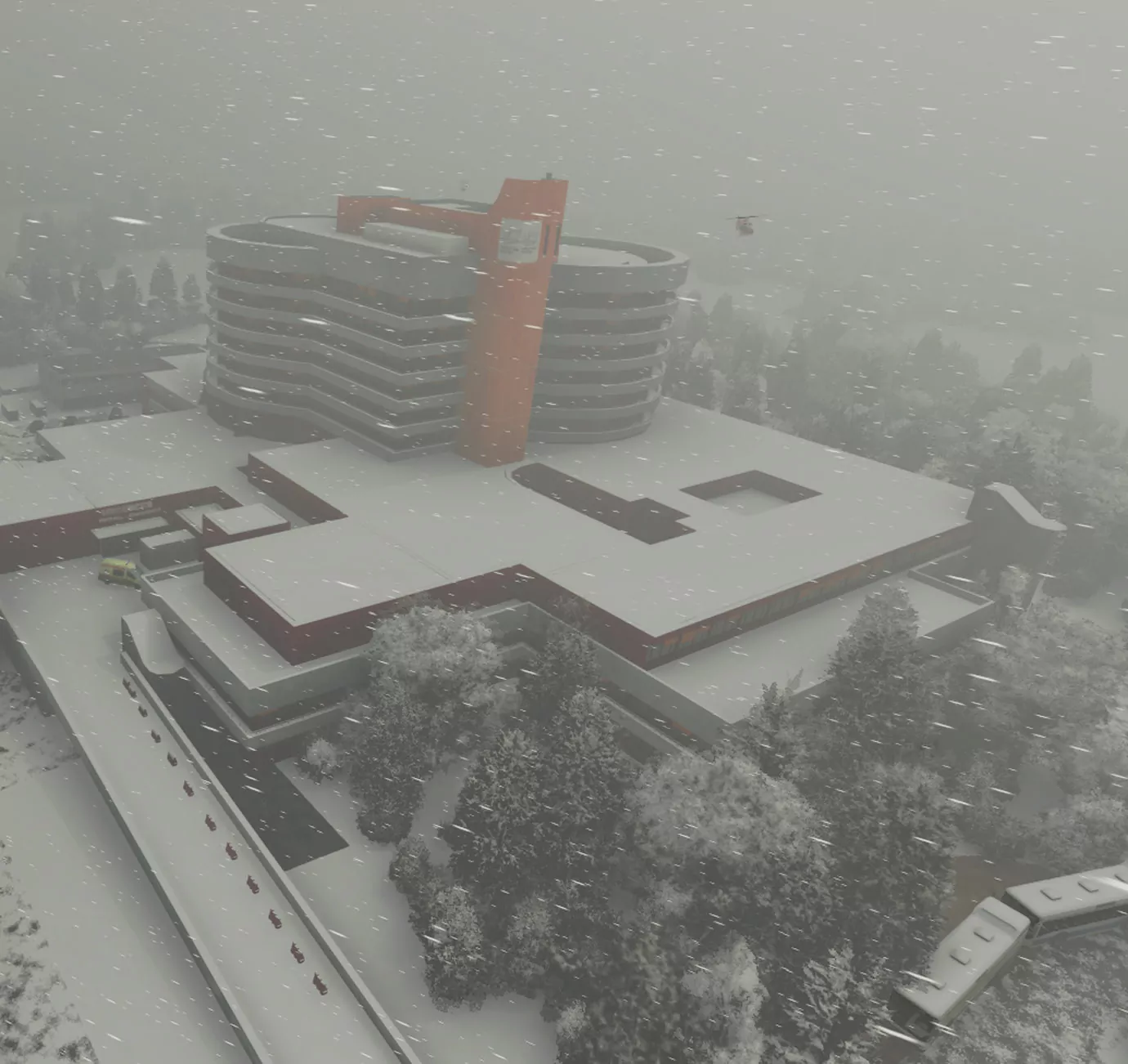 Вертодром LSHS ( Сьон, Швейцария )