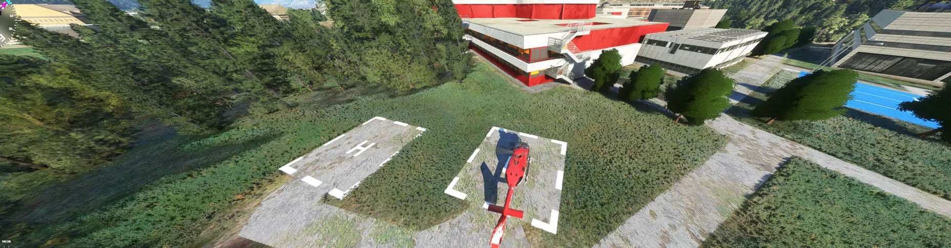 Вертодром LSHS ( Сьон, Швейцария )