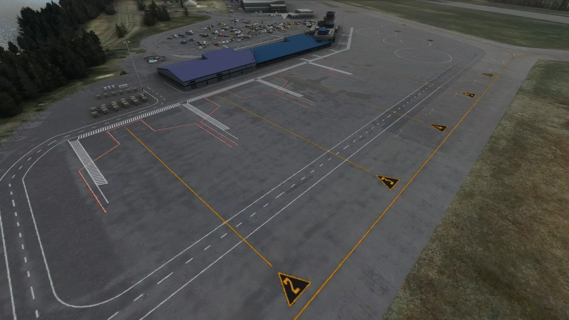 Аэропорт CYZF ( Йеллоунайф, Канада )