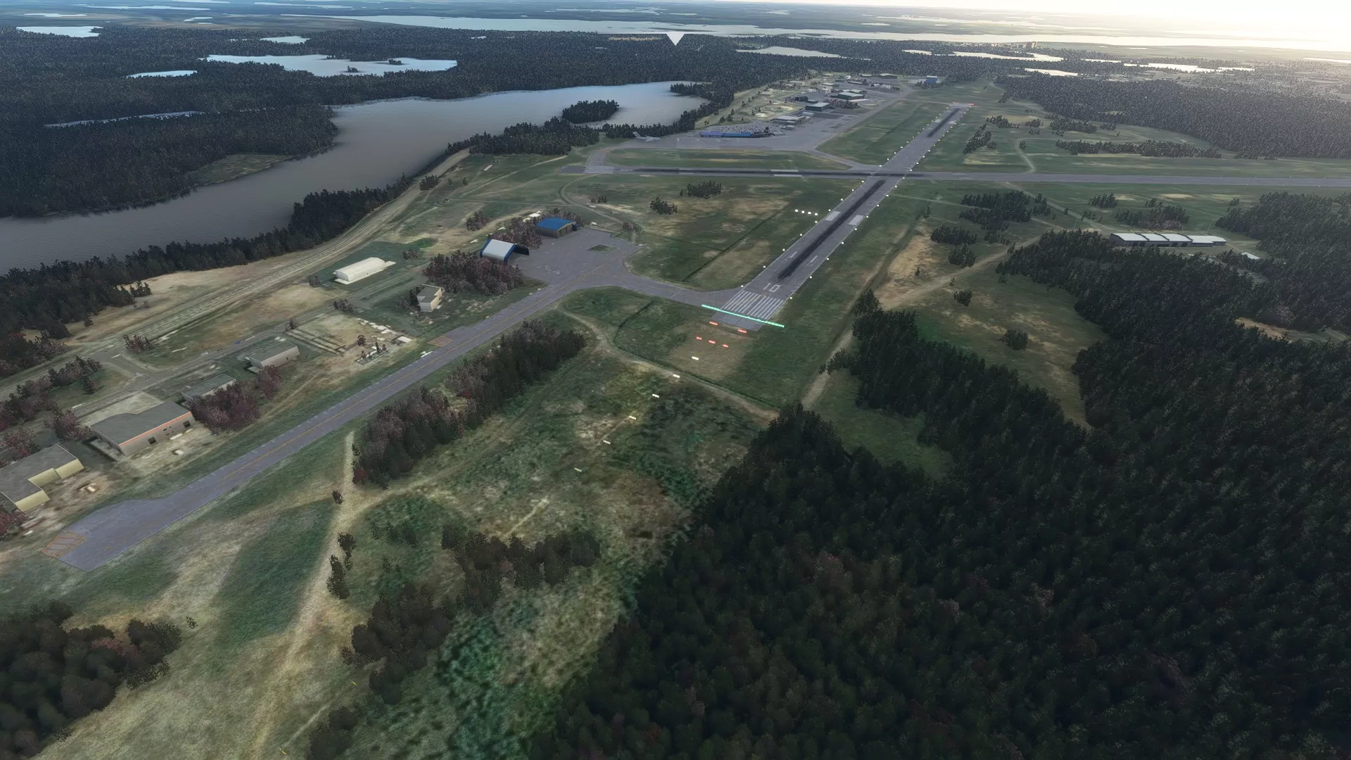 Аэропорт CYZF ( Йеллоунайф, Канада )