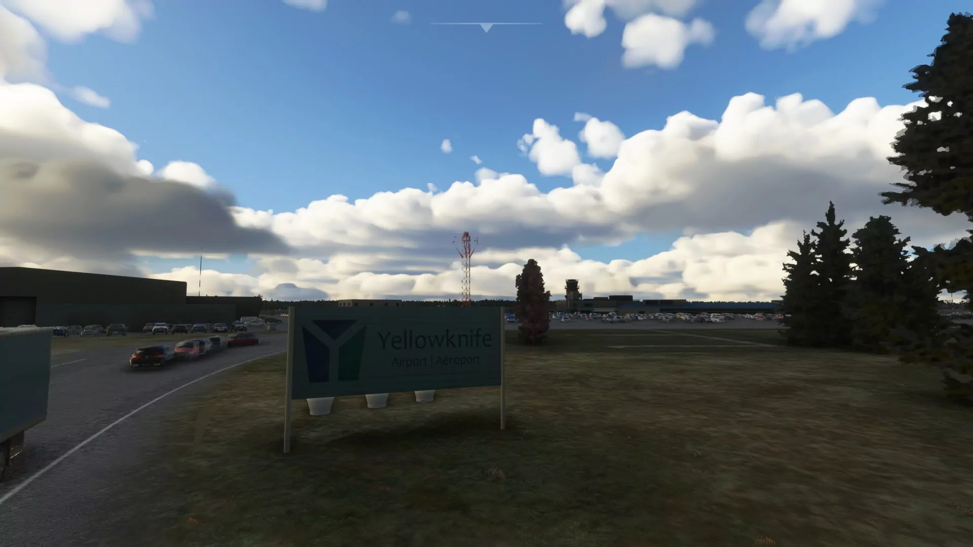Аэропорт CYZF ( Йеллоунайф, Канада )