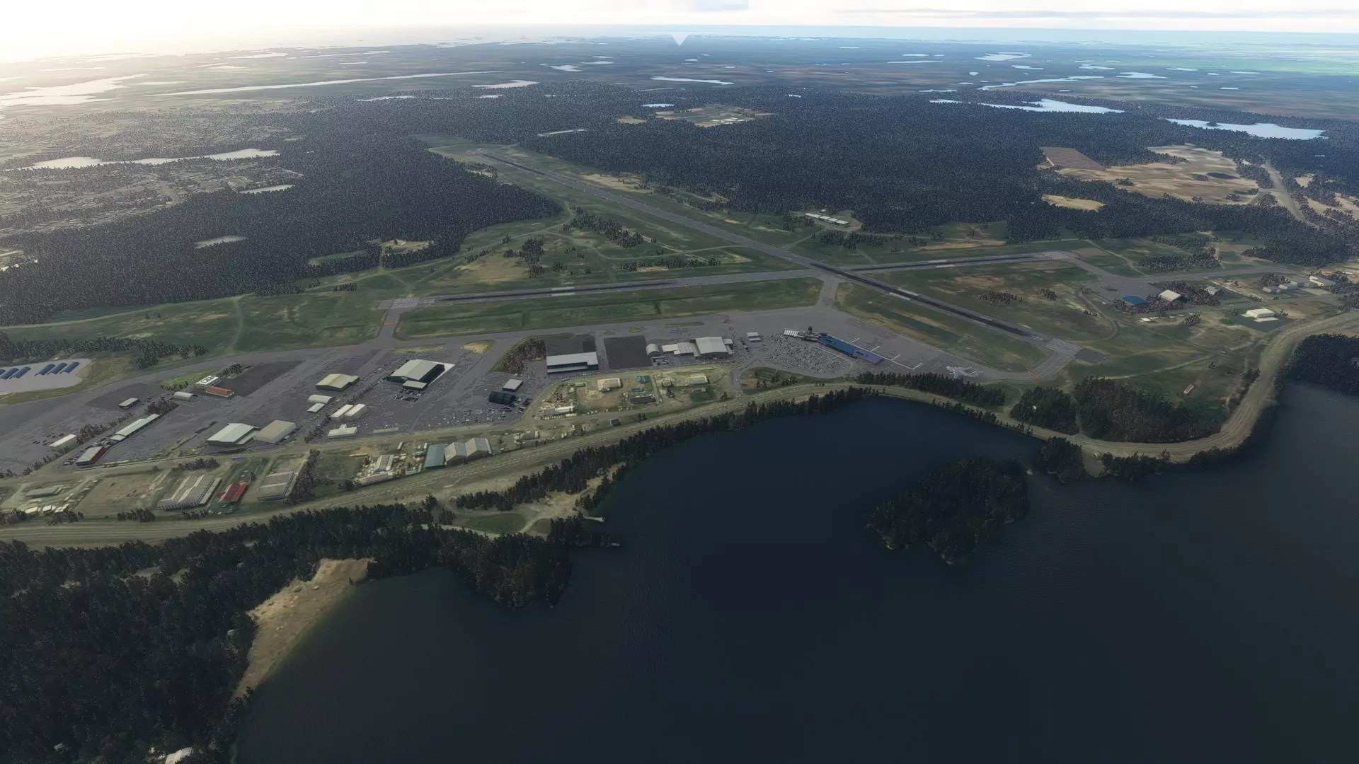 Аэропорт CYZF ( Йеллоунайф, Канада )