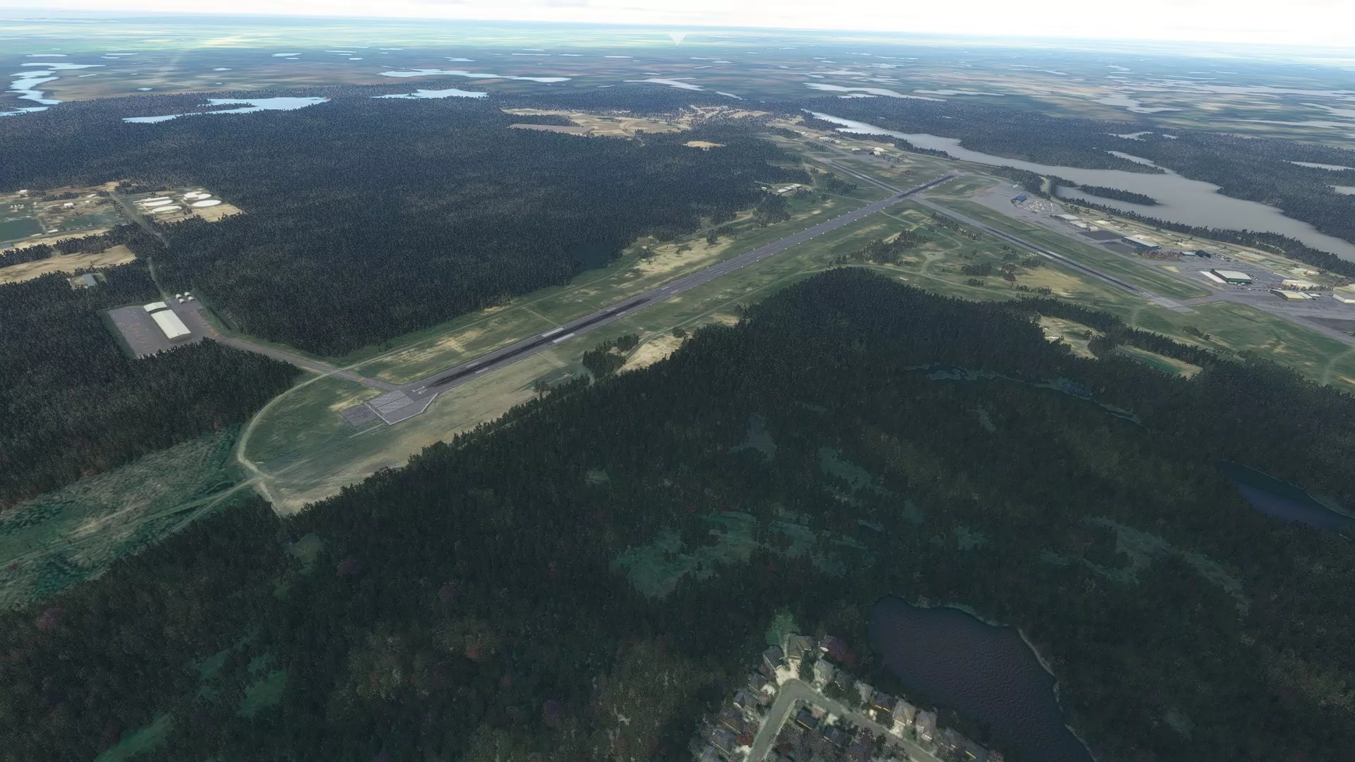 Аэропорт CYZF ( Йеллоунайф, Канада )