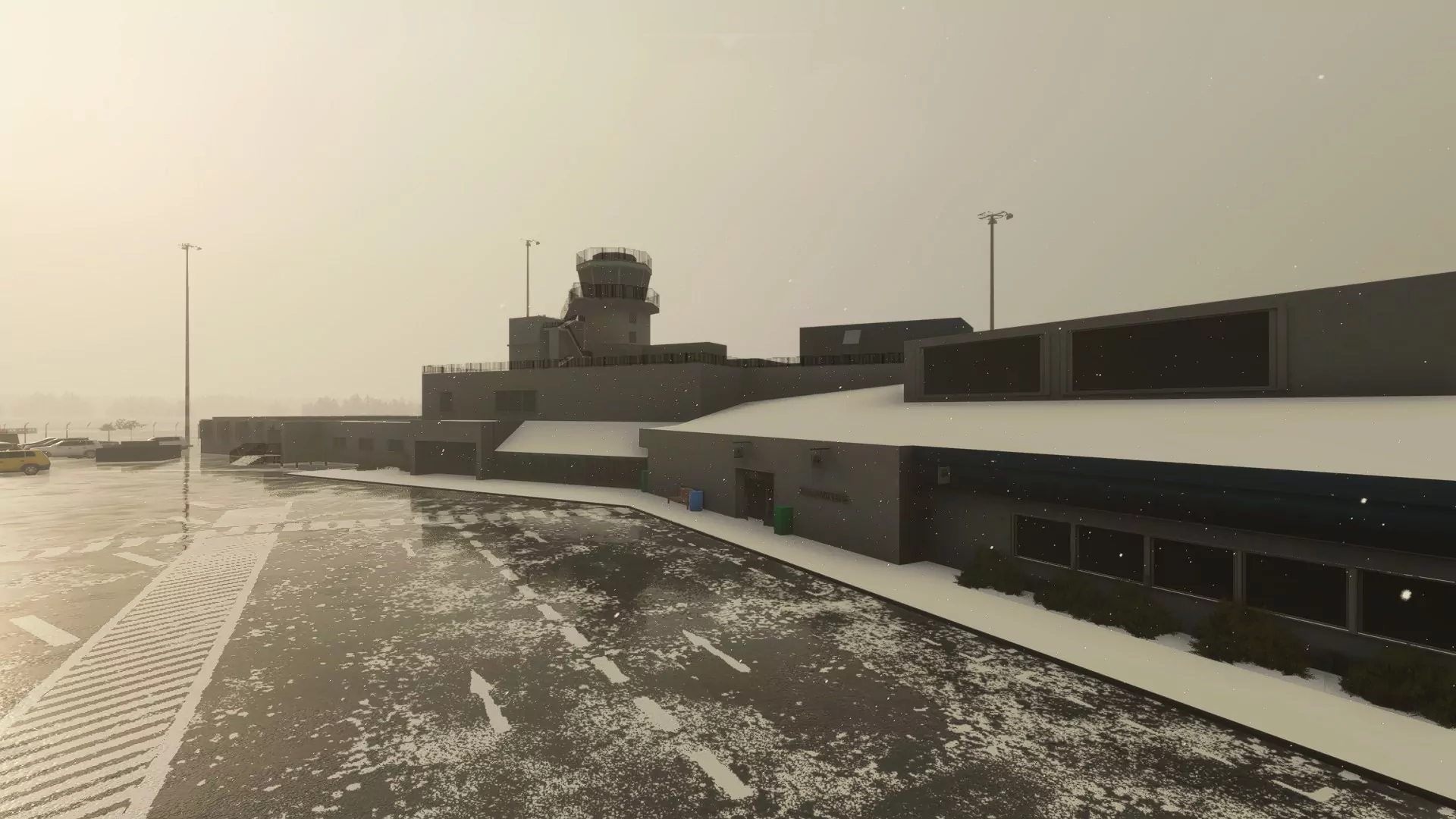 Аэропорт CYZF ( Йеллоунайф, Канада )