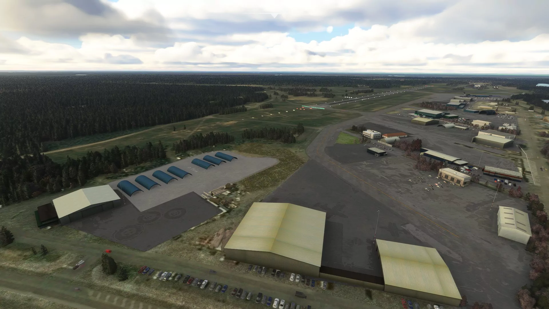 Аэропорт CYZF ( Йеллоунайф, Канада )