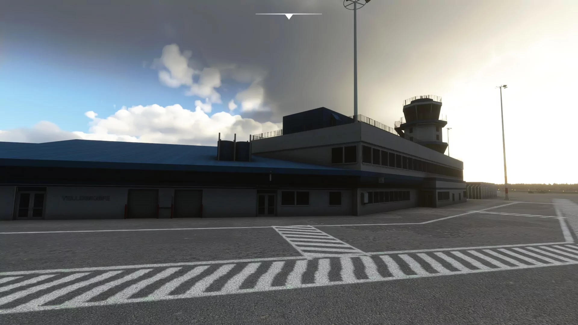 Аэропорт CYZF ( Йеллоунайф, Канада )