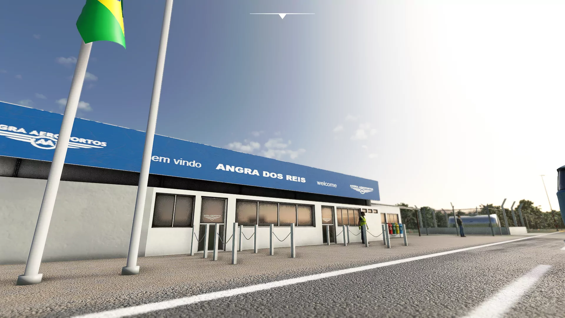 Аэропорт SDAG ( Ангра-дус-Рейс, Бразилия )