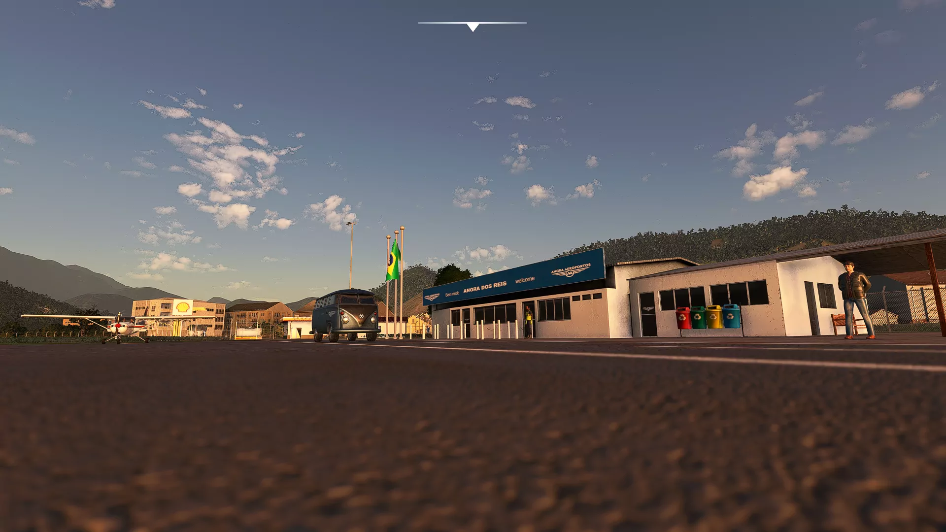 Аэропорт SDAG ( Ангра-дус-Рейс, Бразилия )