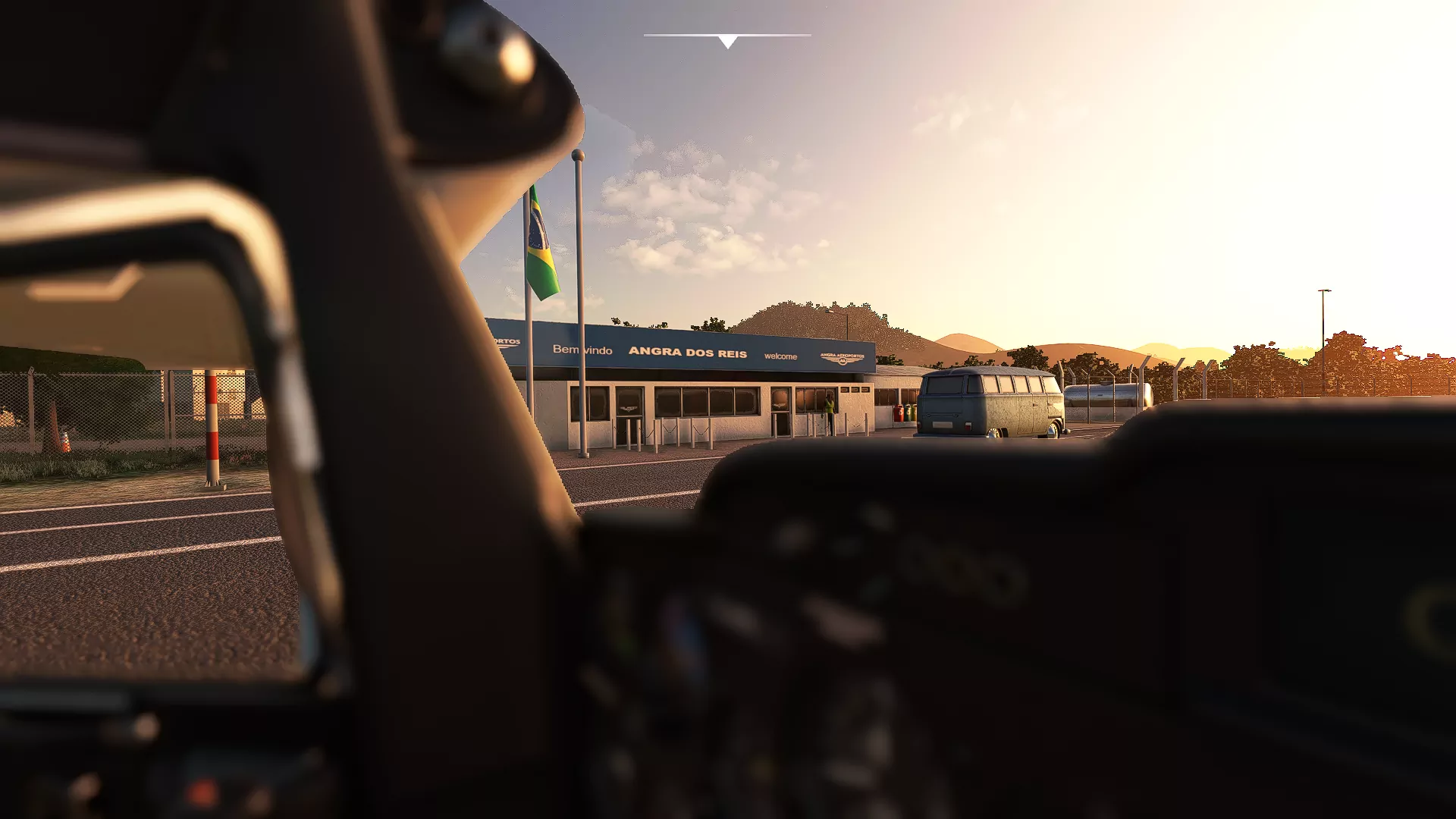 Аэропорт SDAG ( Ангра-дус-Рейс, Бразилия )