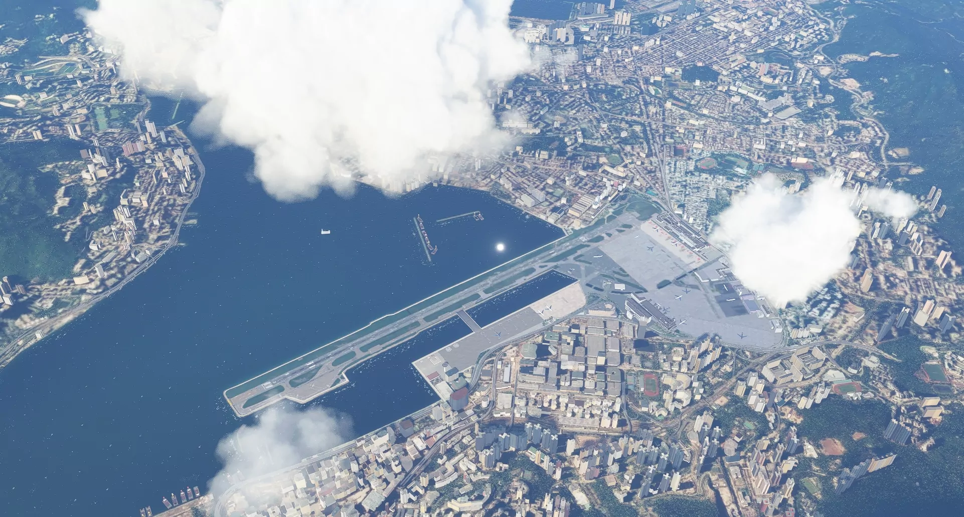 Аэропорт VHHX ( Кайтак, Гонконг )