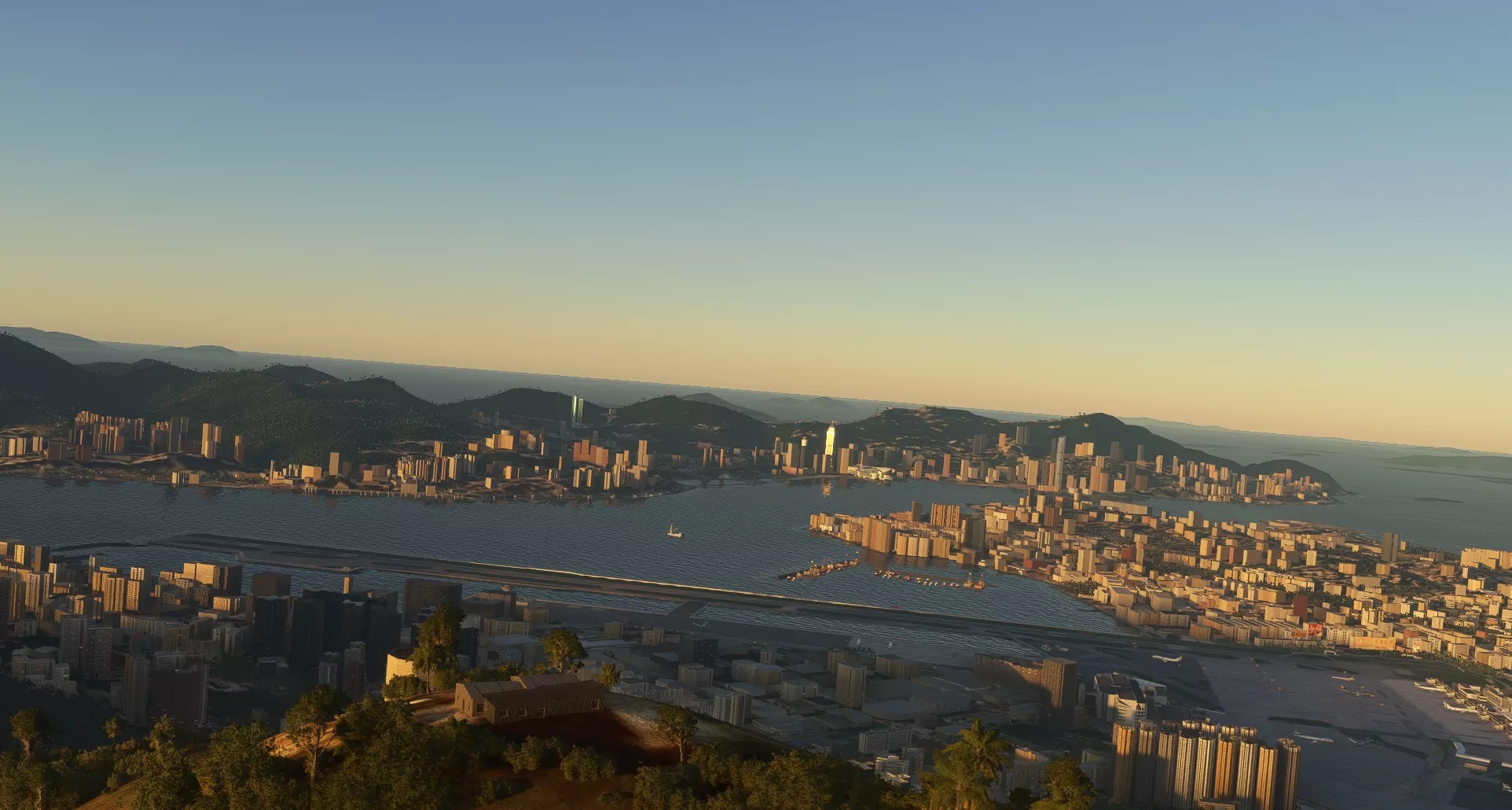 Аэропорт VHHX ( Кайтак, Гонконг )