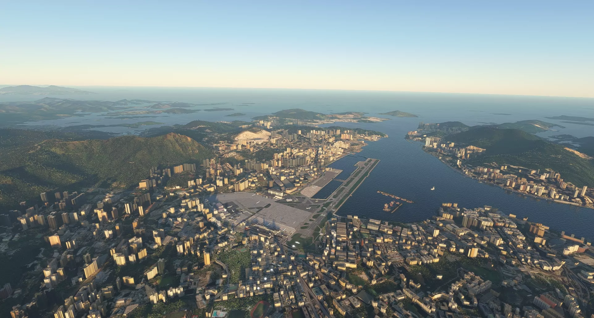 Аэропорт VHHX ( Кайтак, Гонконг )