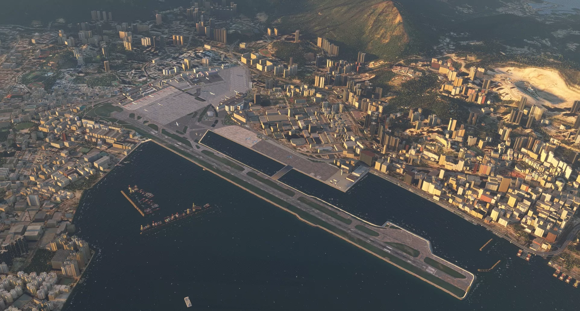 Аэропорт VHHX ( Кайтак, Гонконг )