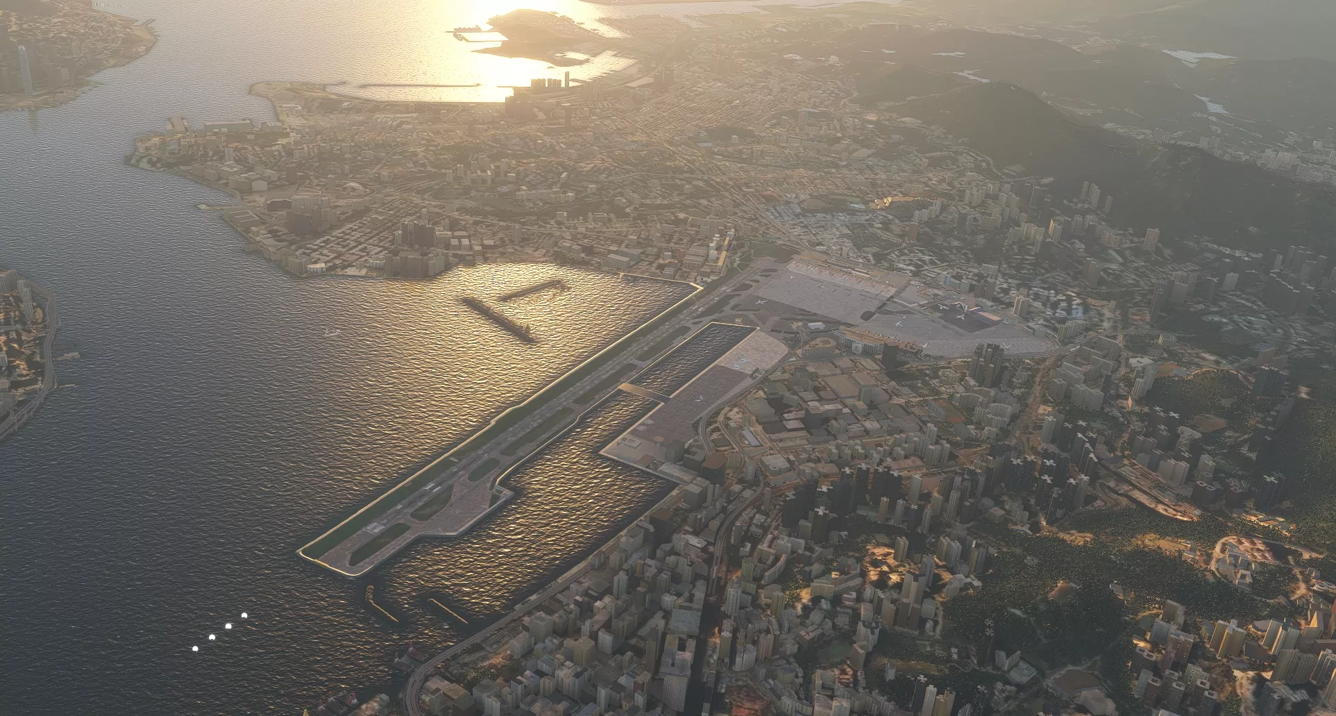 Аэропорт VHHX ( Кайтак, Гонконг )