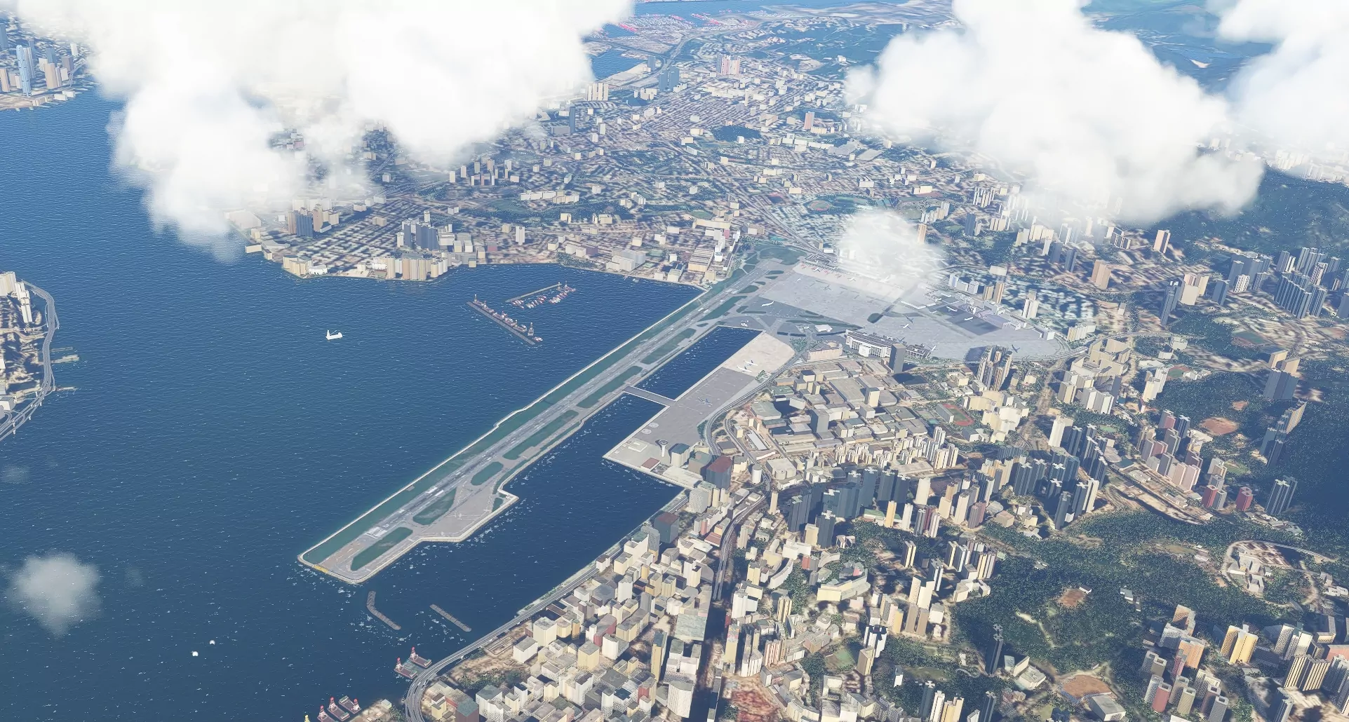 Аэропорт VHHX ( Кайтак, Гонконг )