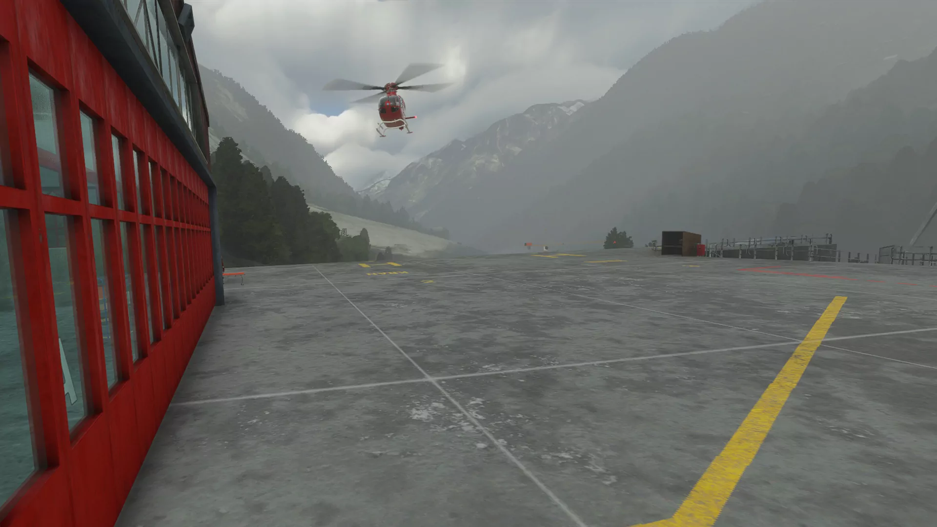 Хелипорт LSEZ ( Церматт, Швейцария )