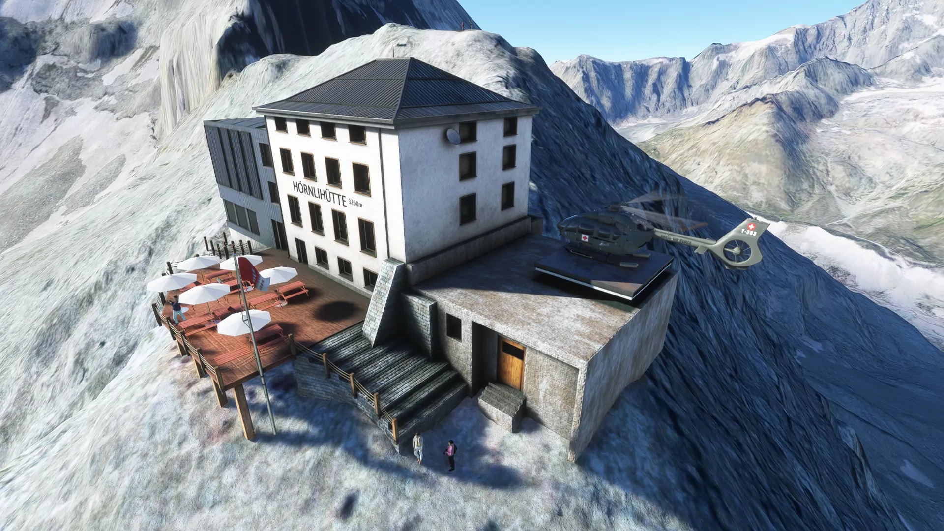 Хелипорт LSEZ ( Церматт, Швейцария )