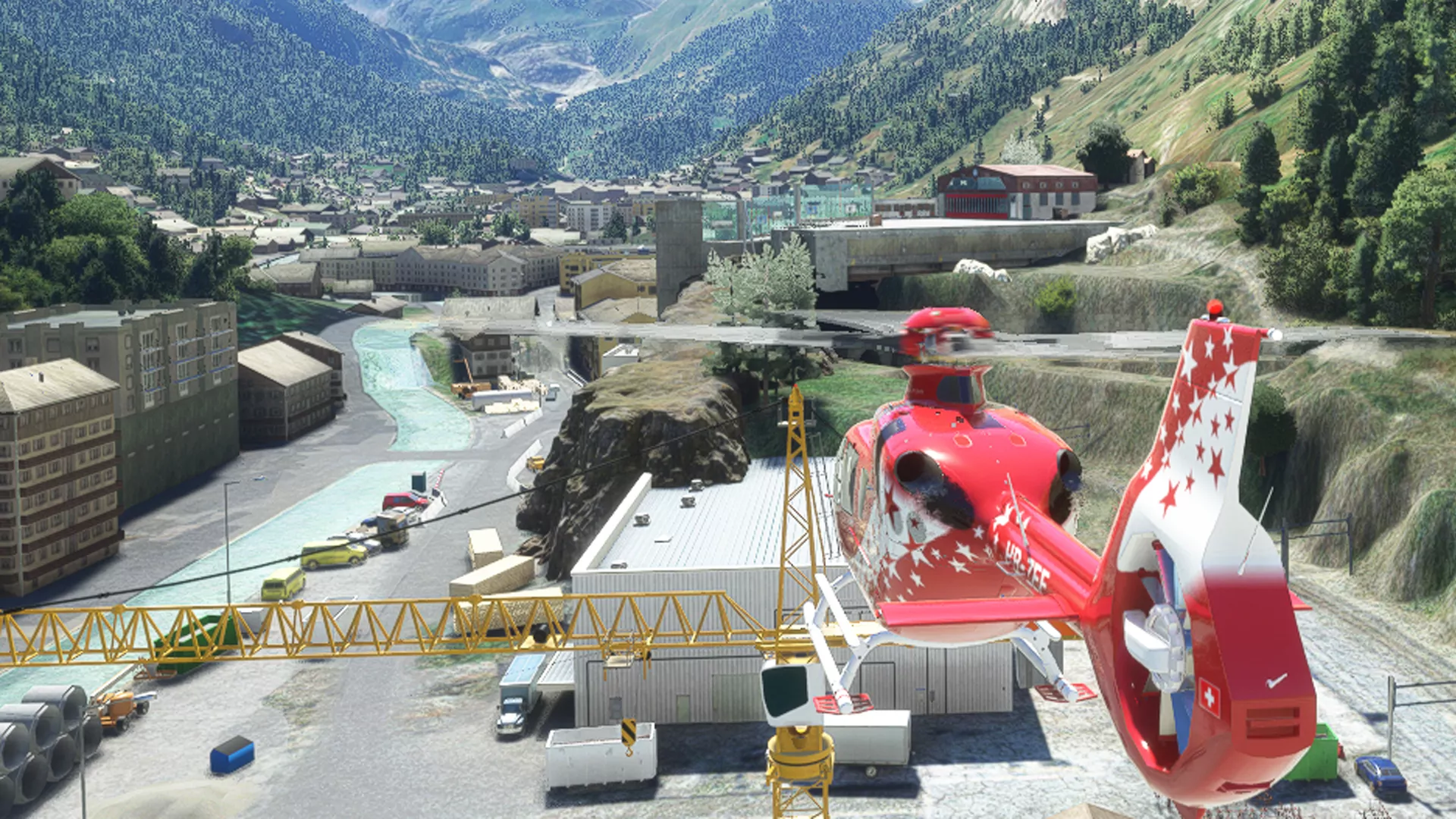 Хелипорт LSEZ ( Церматт, Швейцария )