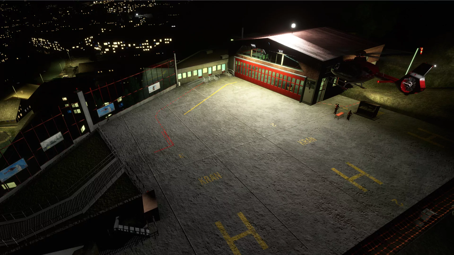 Хелипорт LSEZ ( Церматт, Швейцария )