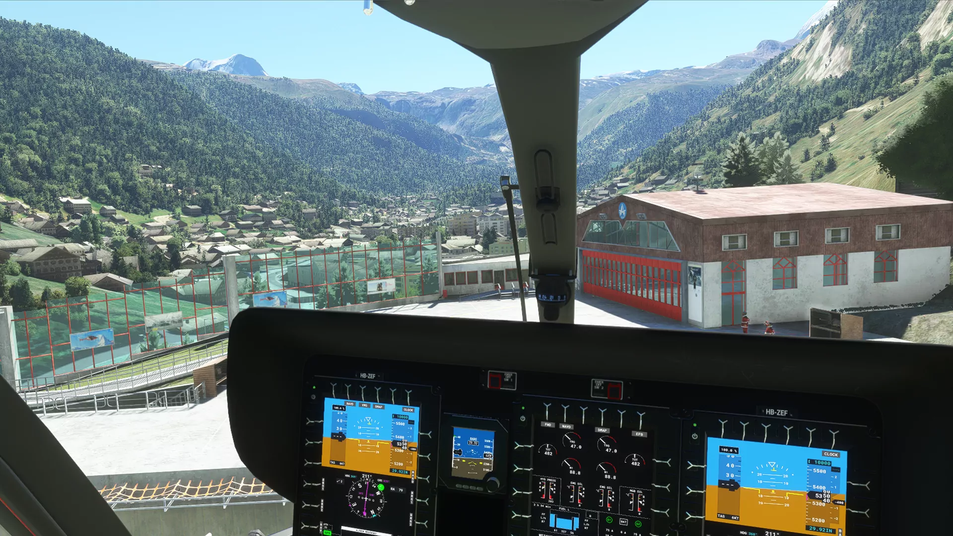 Хелипорт LSEZ ( Церматт, Швейцария )