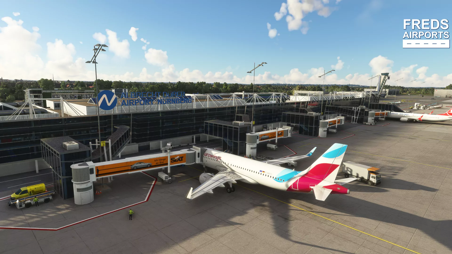 Аэропорт EDDN ( Нюрнберг, Германия )