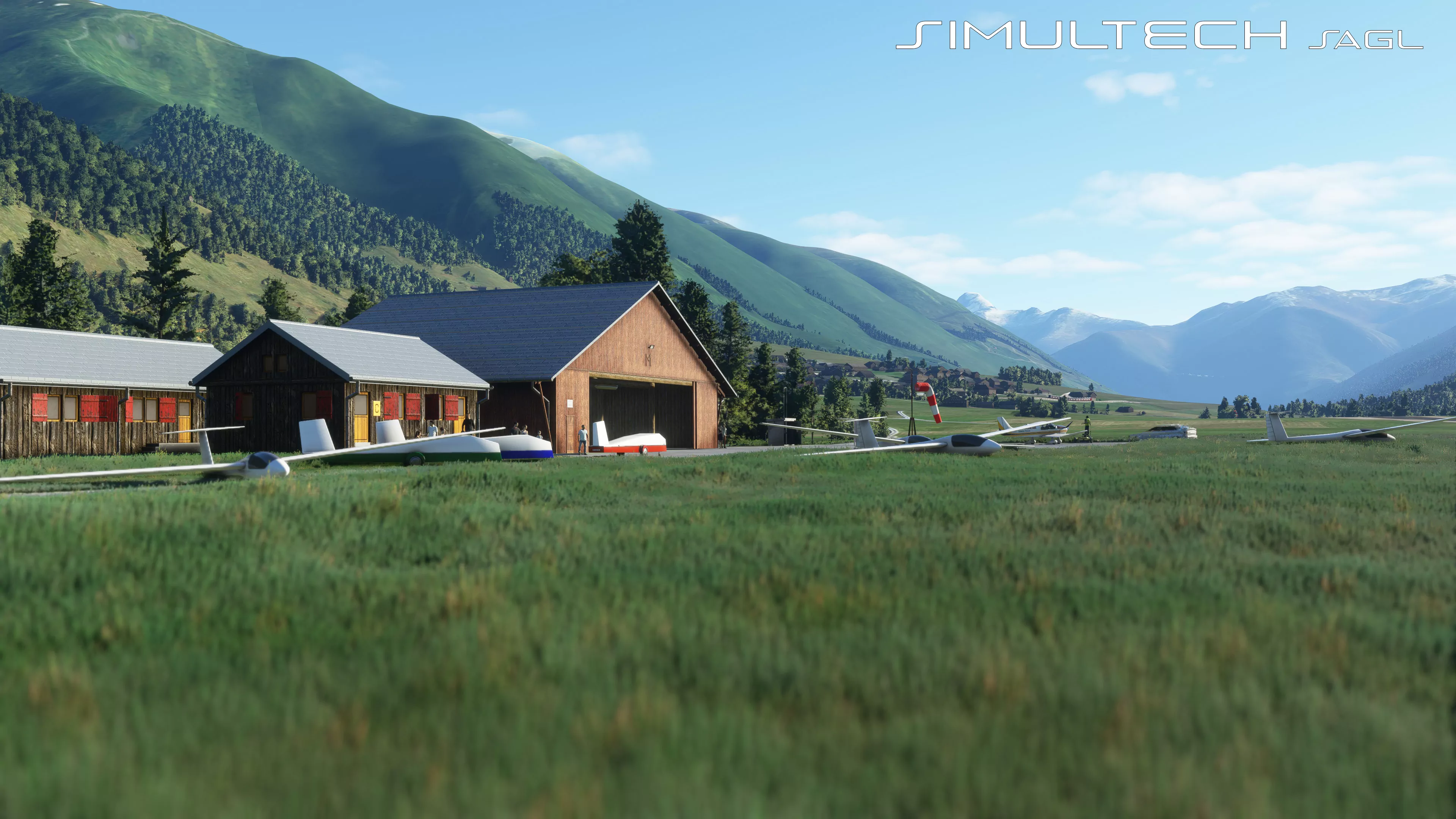 Аэродром LSPU ( Мюнстер, Швейцария )